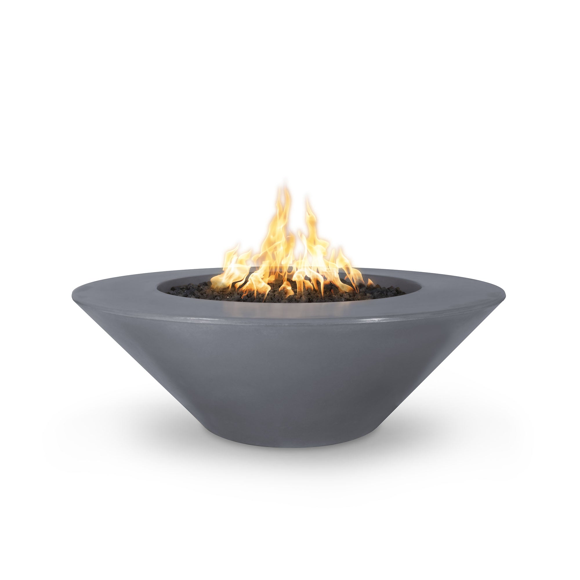 The Outdoor Plus Cazo Wide Ledge Fire Pit - GFRC Concrete