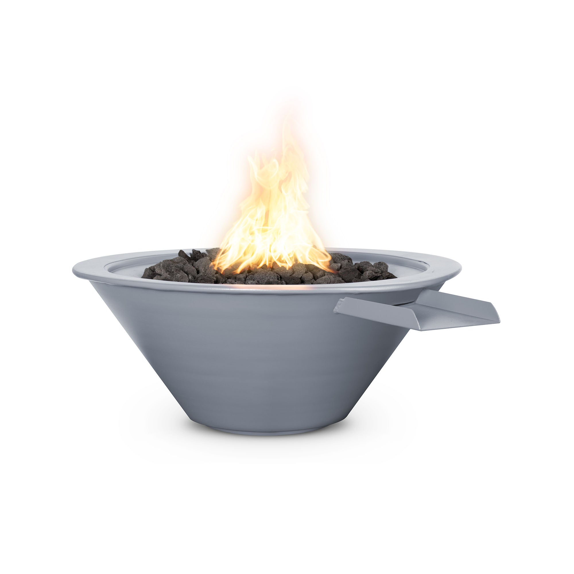 The Outdoor Plus Cazo Fire & Water Bowl - Metal Powder Coat