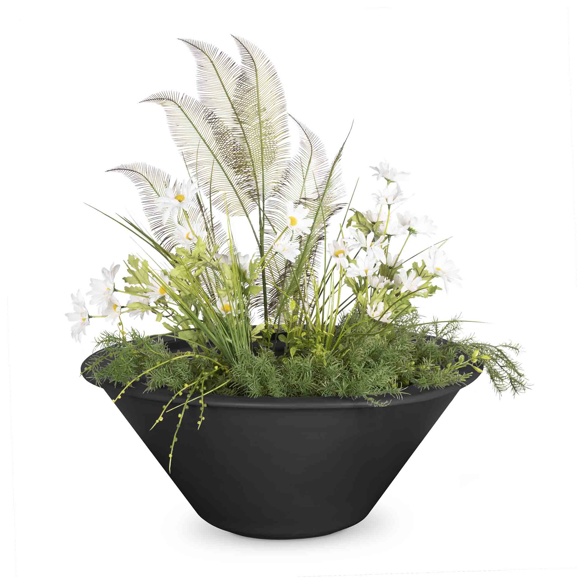 The Outdoor Plus Cazo Planter Bowl - Metal Powder Coat