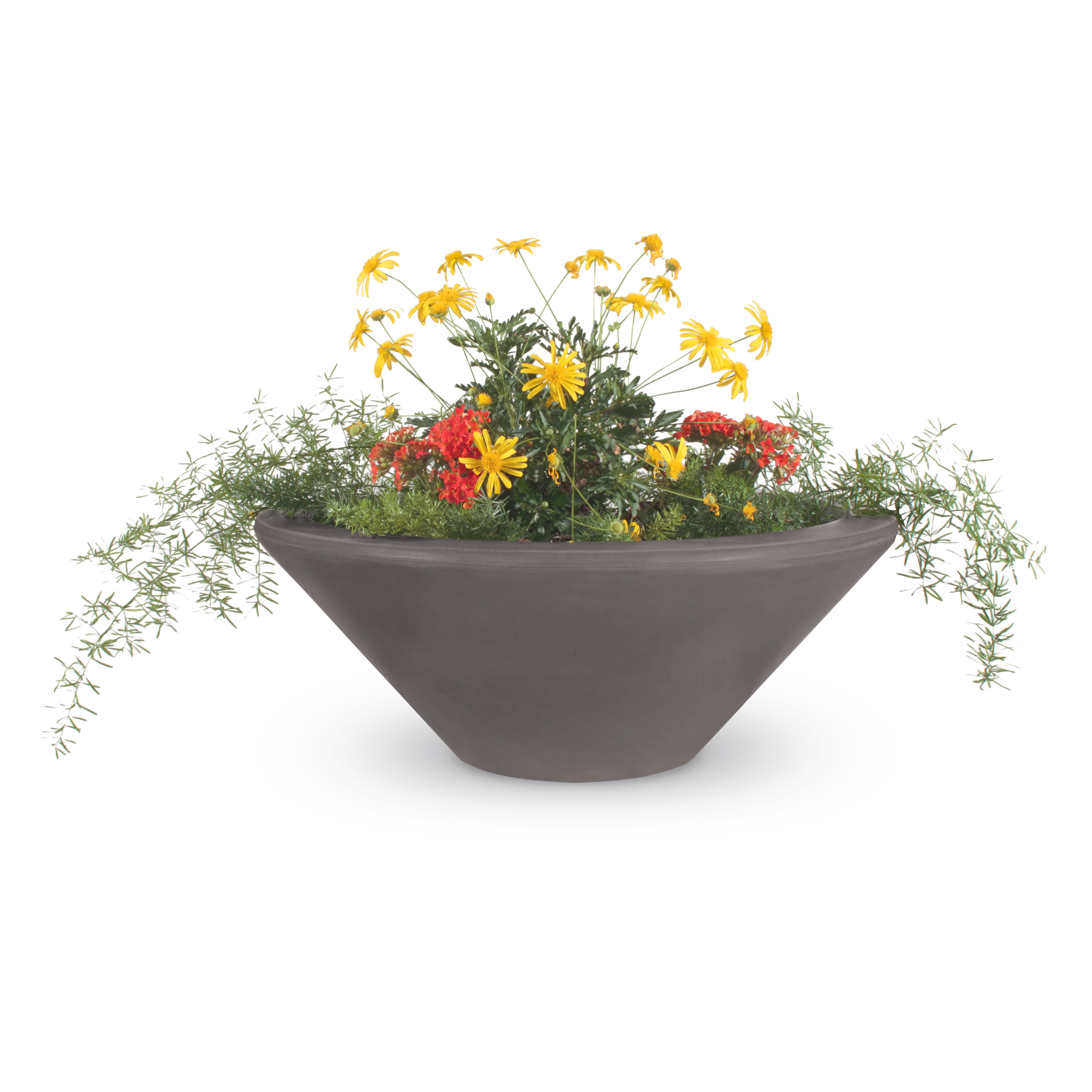 The Outdoor Plus Cazo Planter Bowl - GFRC Concrete