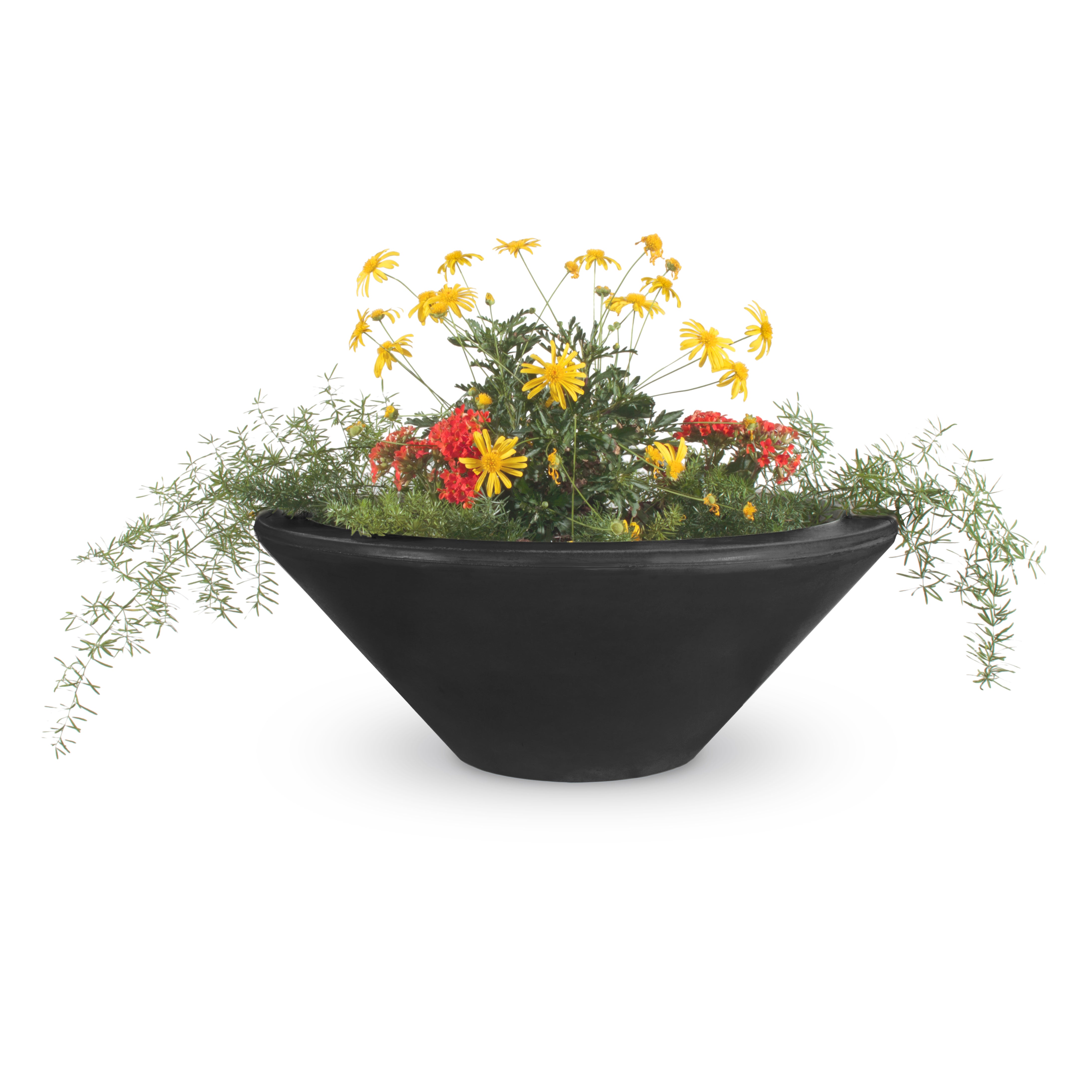 The Outdoor Plus Cazo Planter Bowl - GFRC Concrete