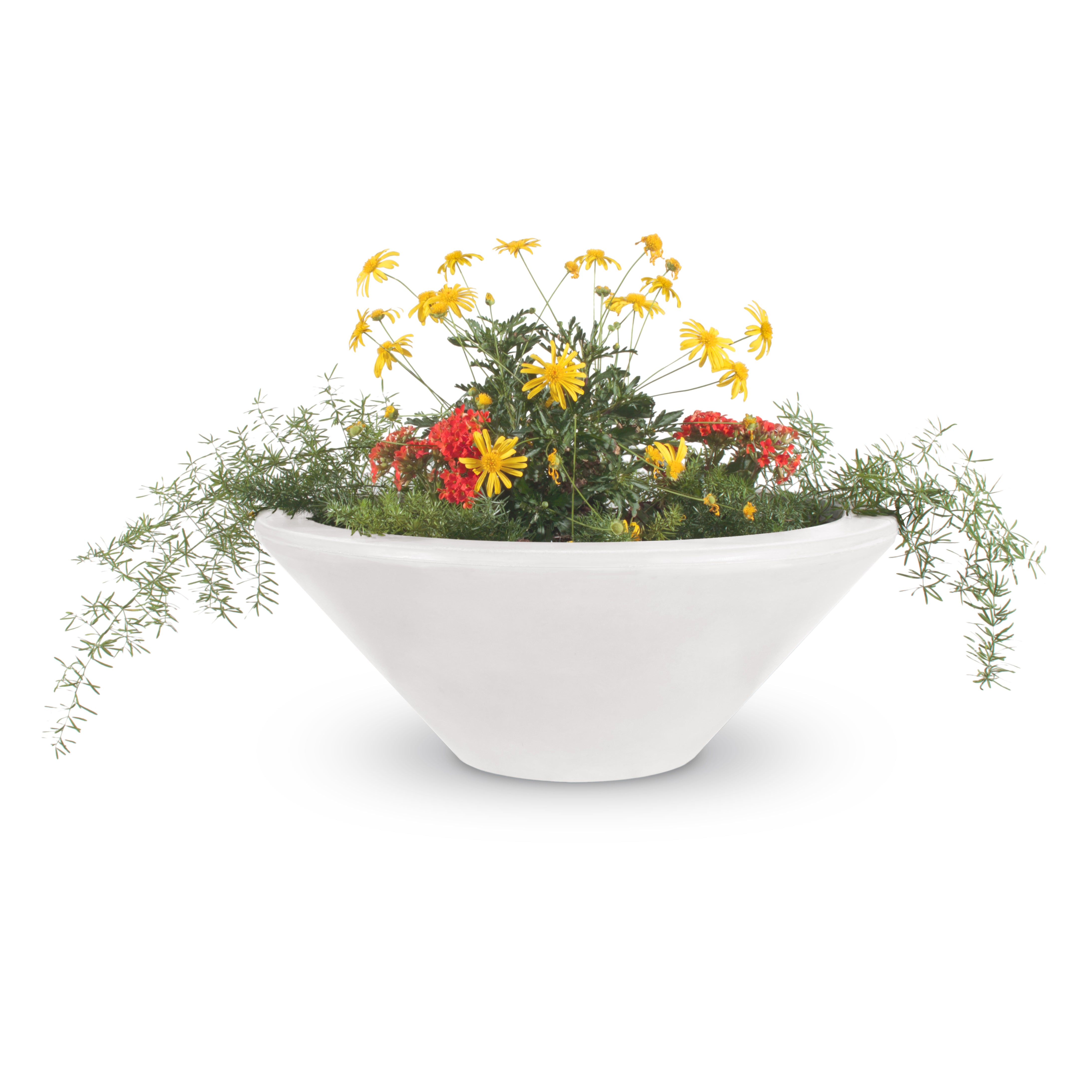 The Outdoor Plus Cazo Planter Bowl - GFRC Concrete