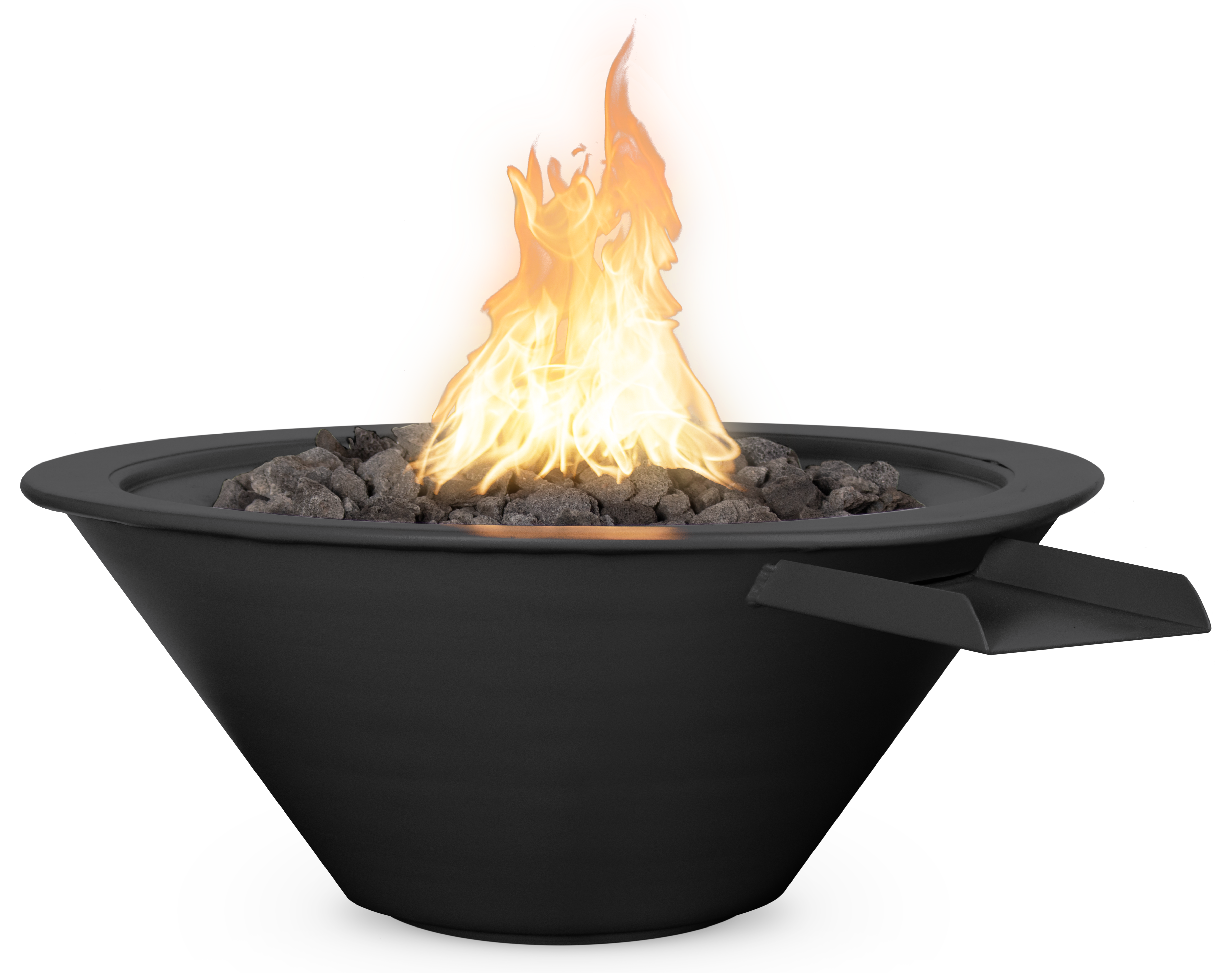 The Outdoor Plus Cazo Fire & Water Bowl - Metal Powder Coat