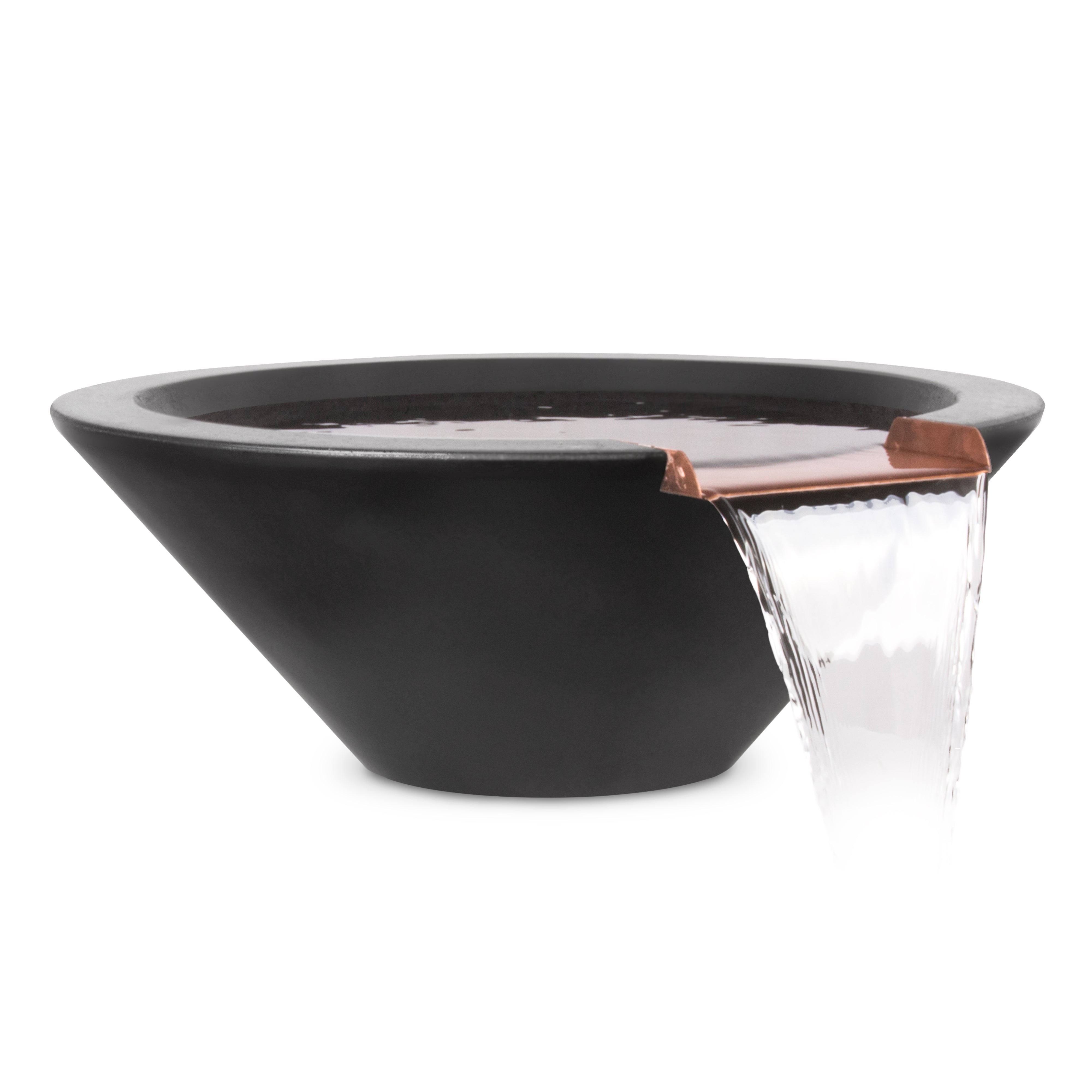 The Outdoor Plus Cazo Water Bowl - GFRC Concrete