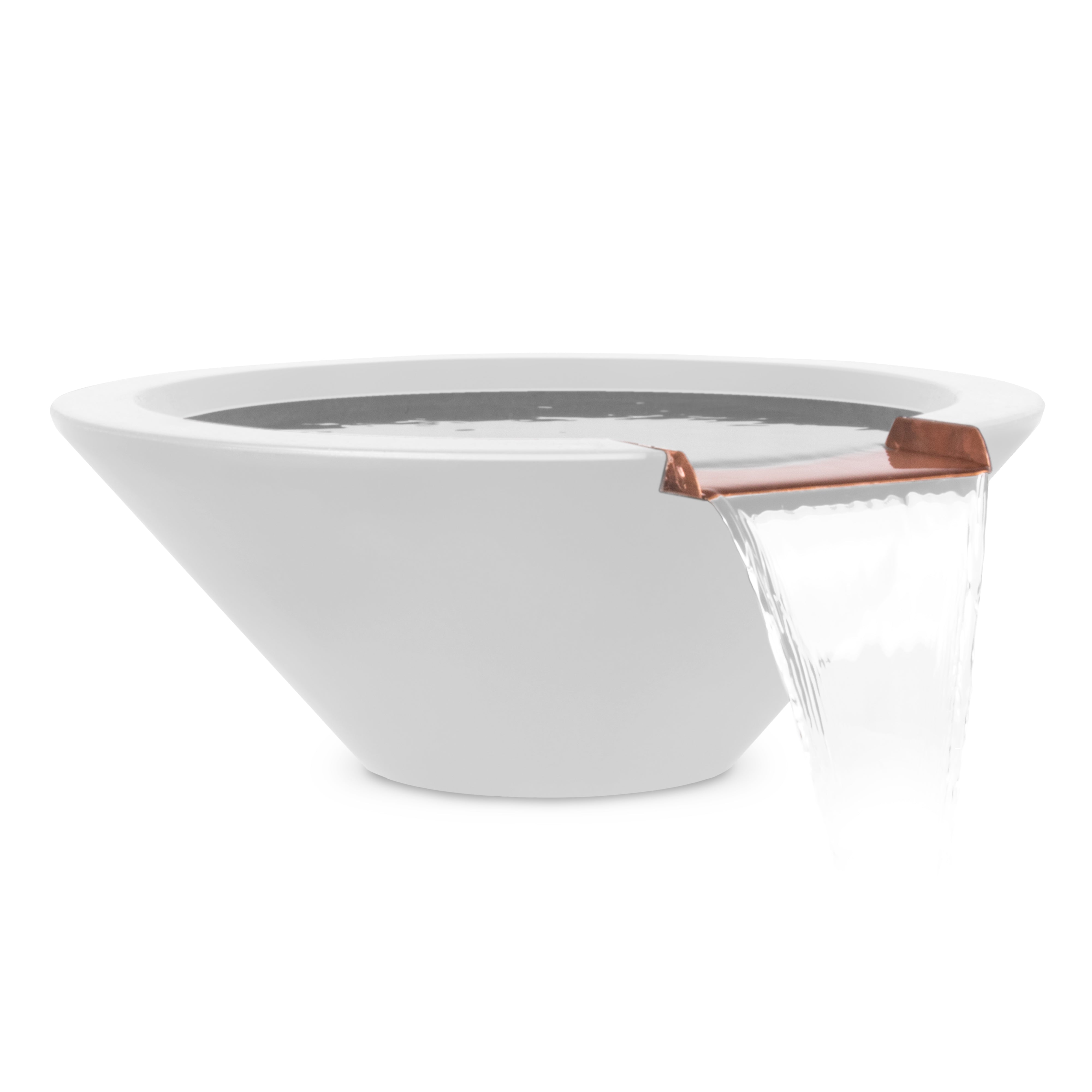 The Outdoor Plus Cazo Water Bowl - GFRC Concrete