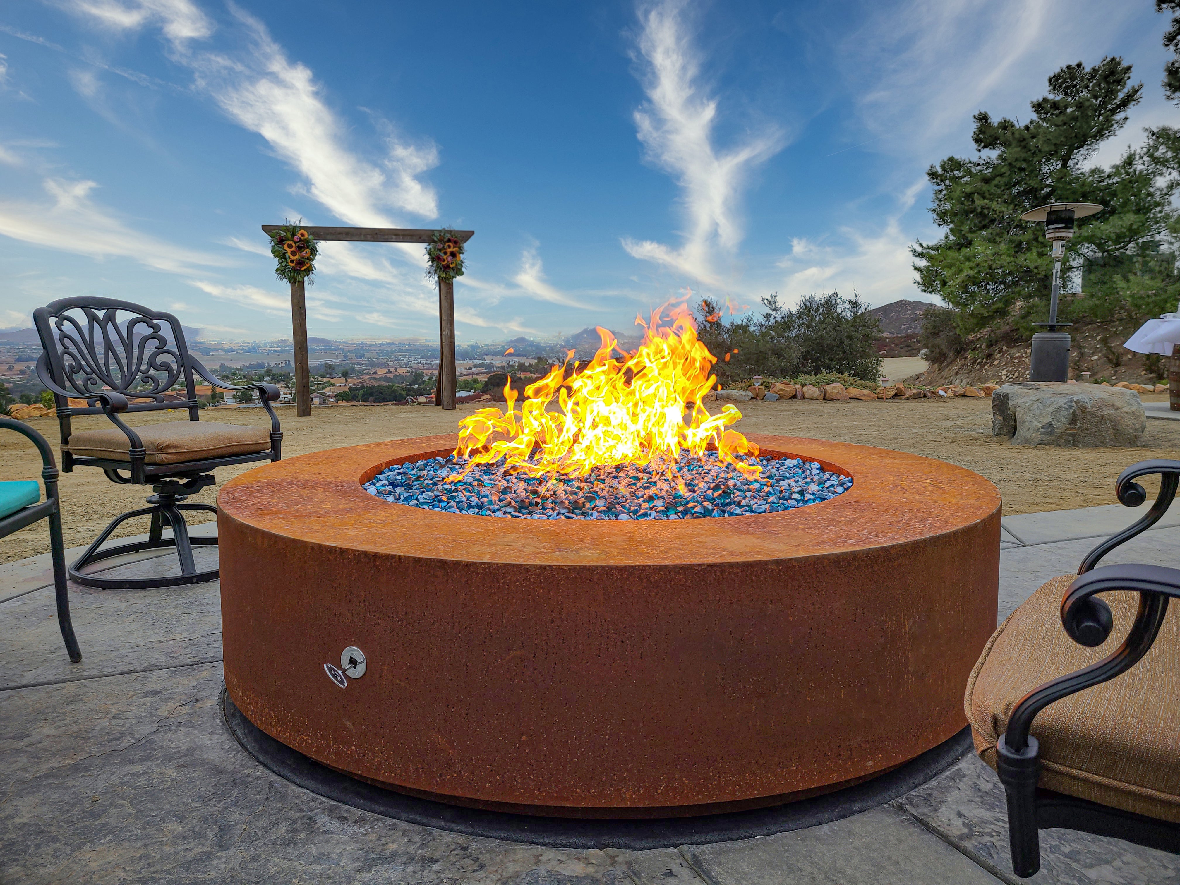 The Outdoor Plus Unity Fire Pit - Metal Finish
