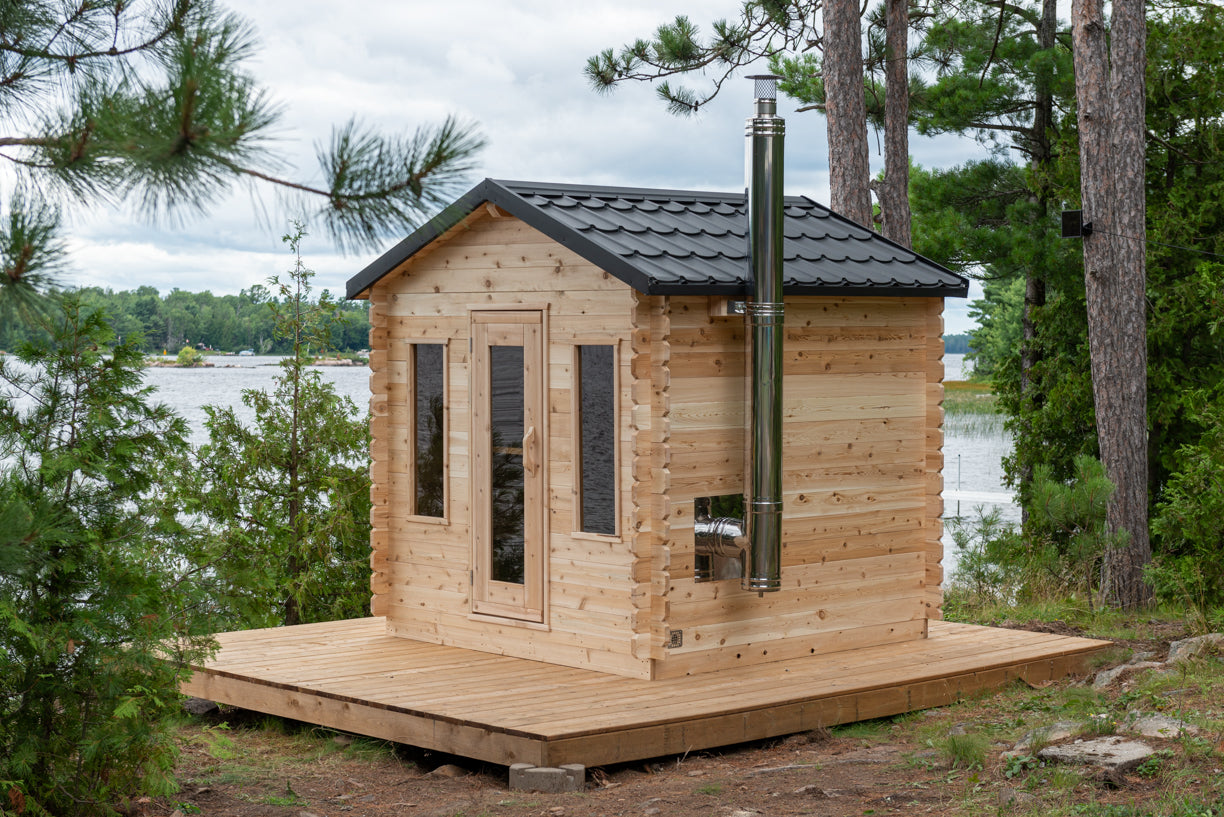 Leisurecraft CT Georgian Cabin Sauna (Woodburning)