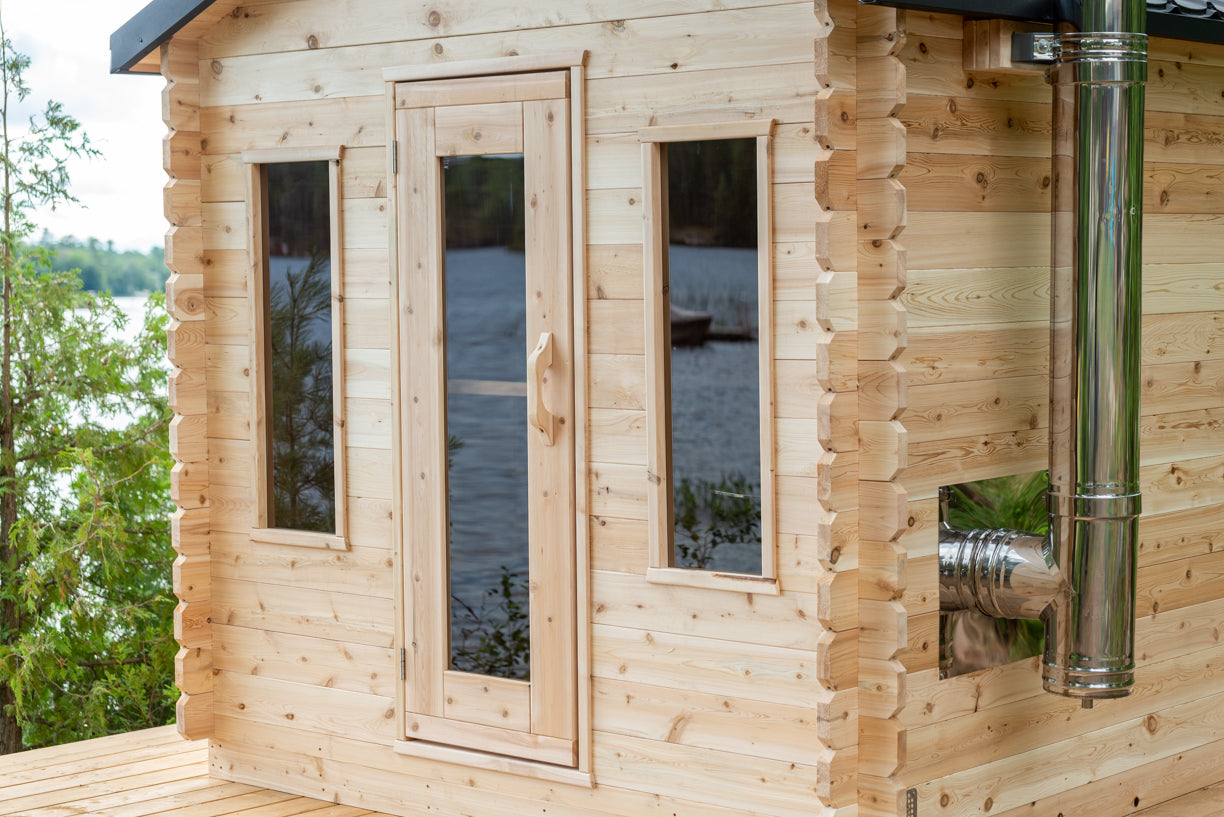 Leisurecraft CT Georgian Cabin Sauna (Woodburning)