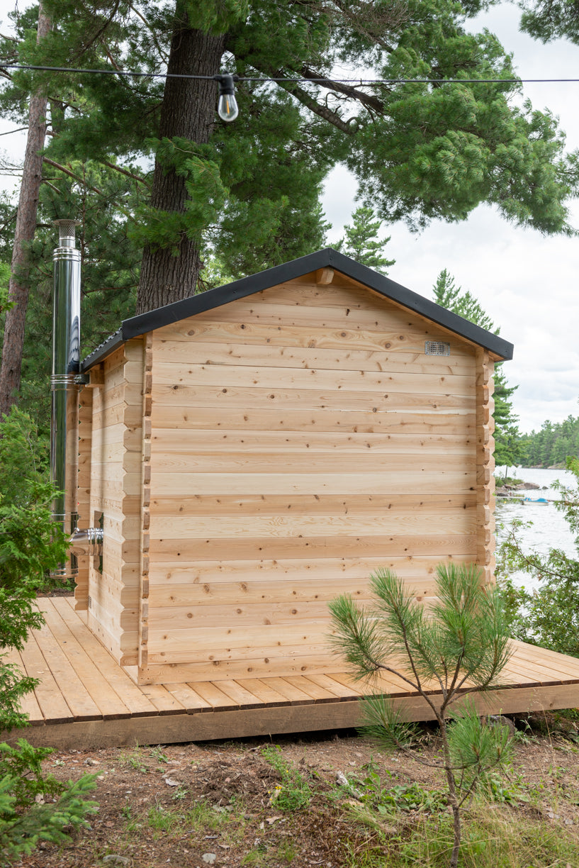 Leisurecraft CT Georgian Cabin Sauna (Woodburning)