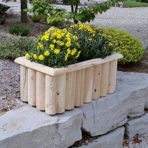 40" Log Planter