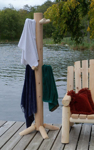 Timber Robe Diy Log Robe Tree