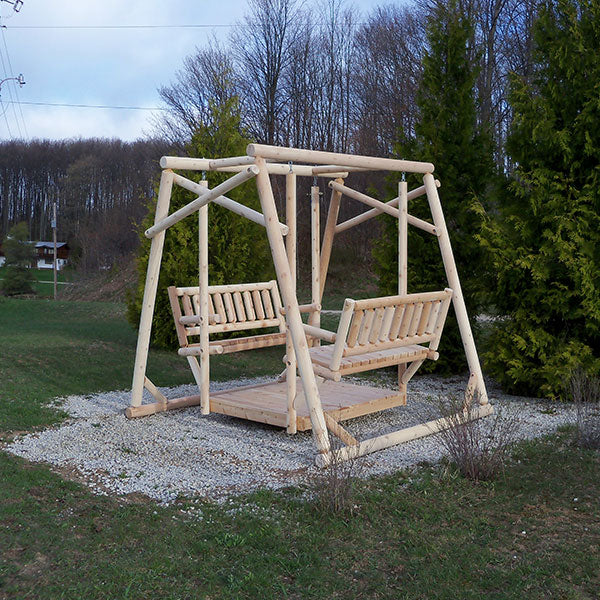 Old Fashioned Log Swing