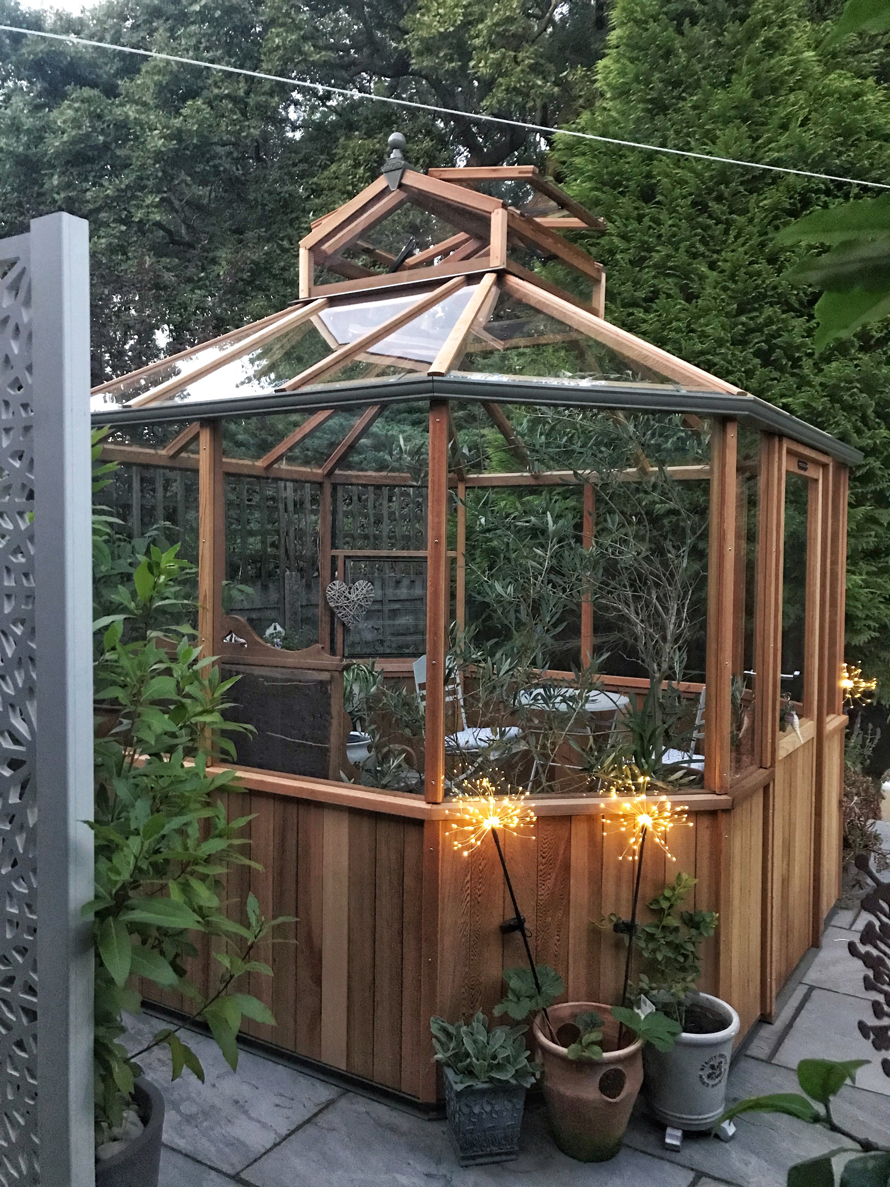 Alton Greenhouse | Octagonal Half-Boarded Greenhouse