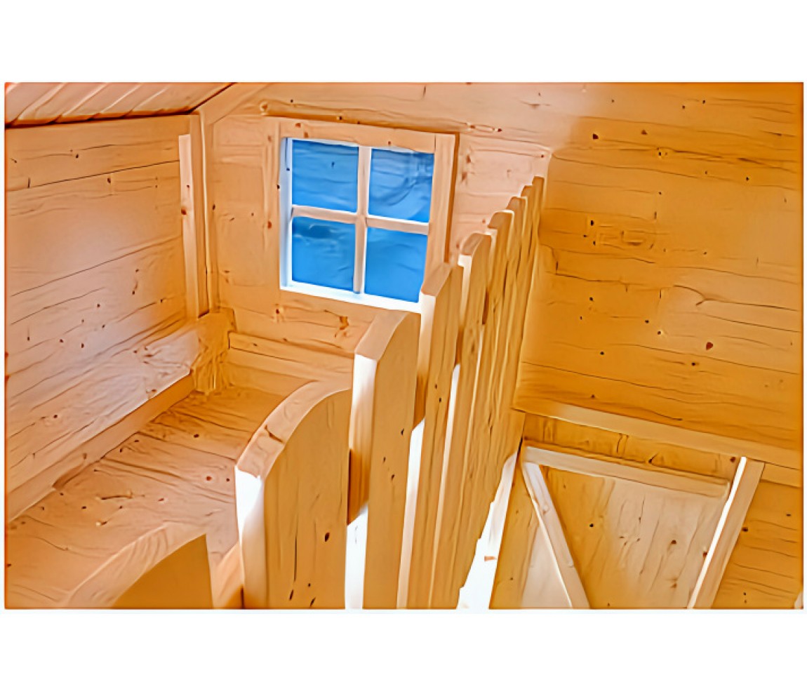 Allwood | Playhouse Rascal | 41 Sqf + 25 Sqf Mini Loft