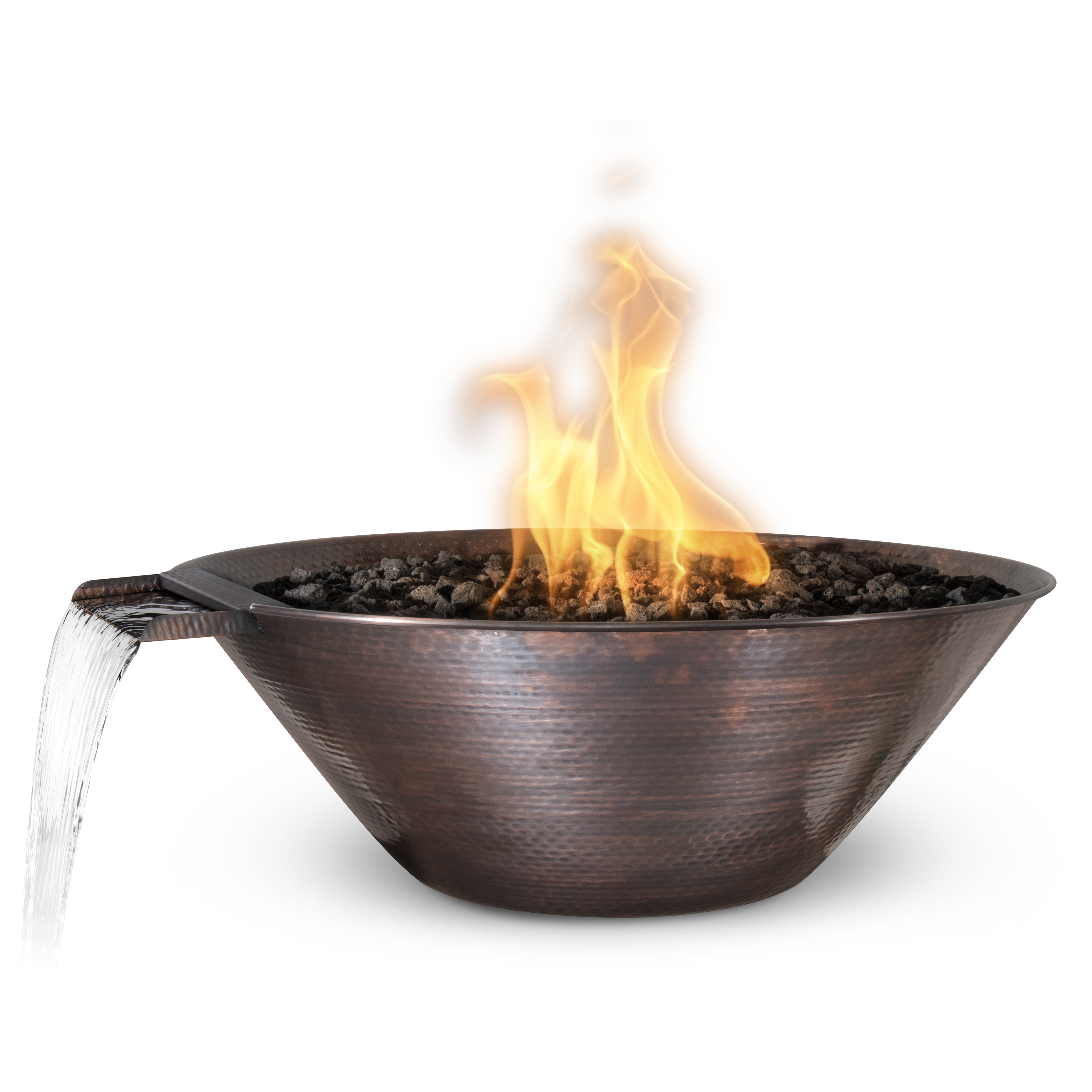 The Outdoor Plus Remi Fire & Water Bowl - Hammered Copper