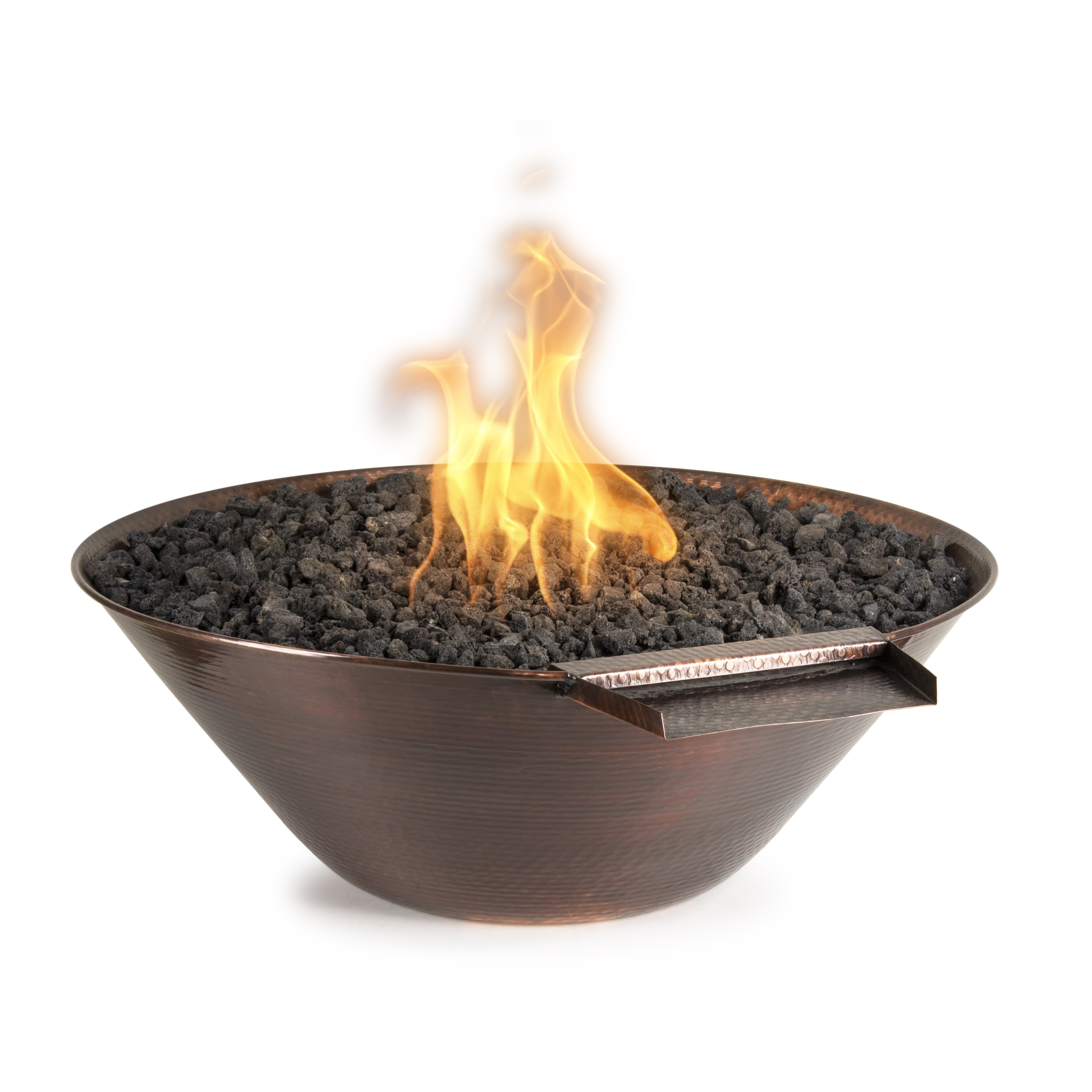 The Outdoor Plus Remi Fire & Water Bowl - Hammered Copper