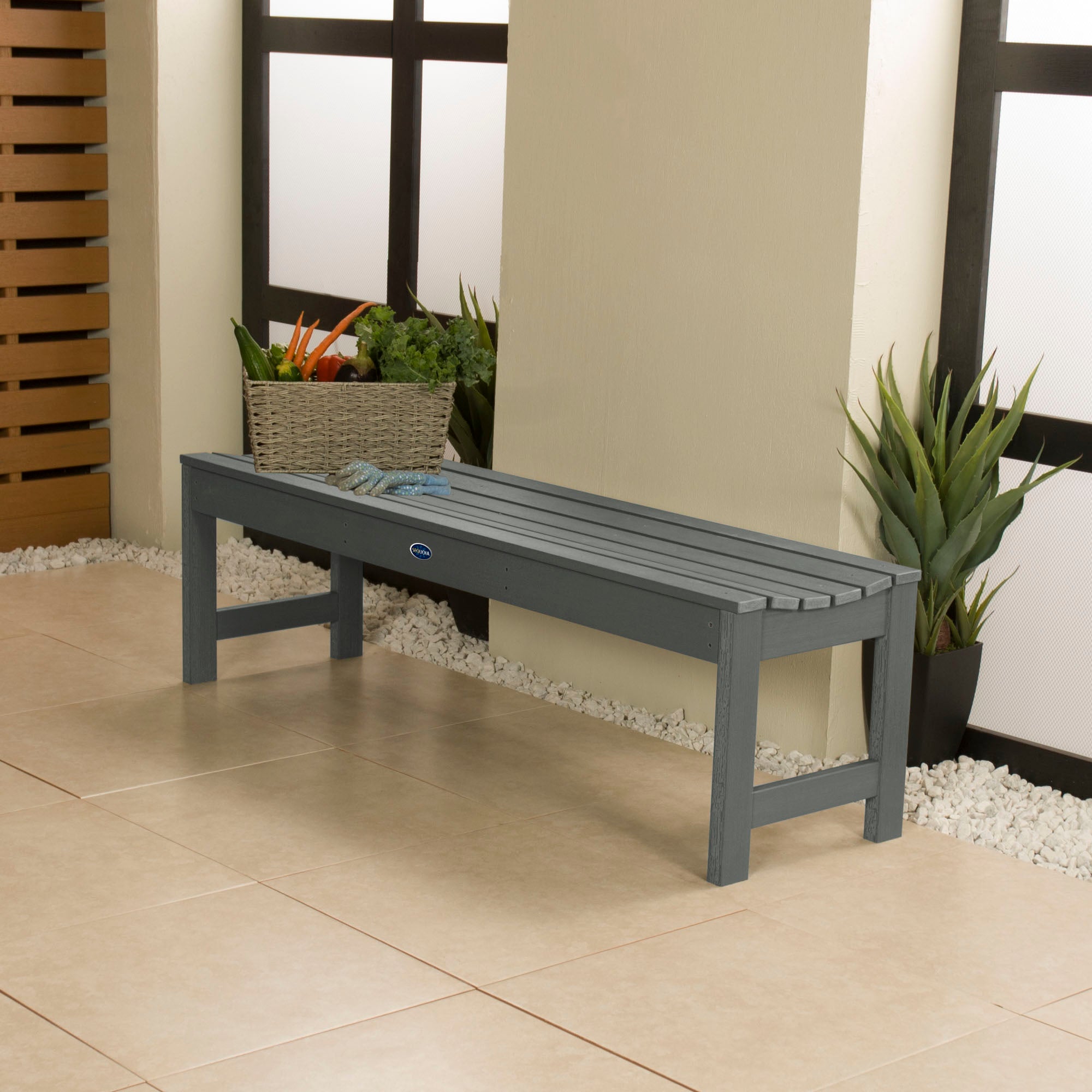 Sequoia Professional Blue Ridge Backless Bench 5ft.