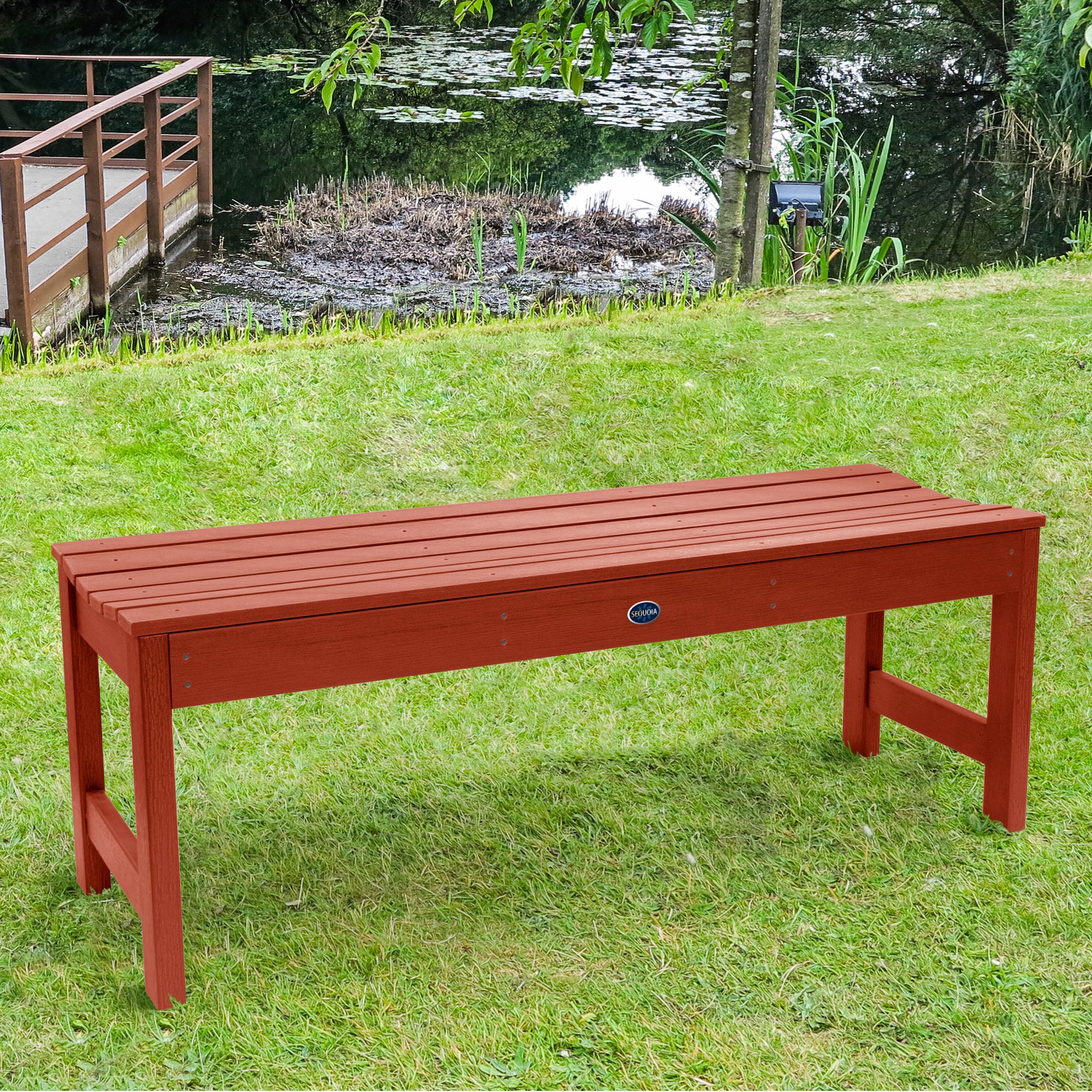 Sequoia Professional Blue Ridge Backless Bench 4ft.