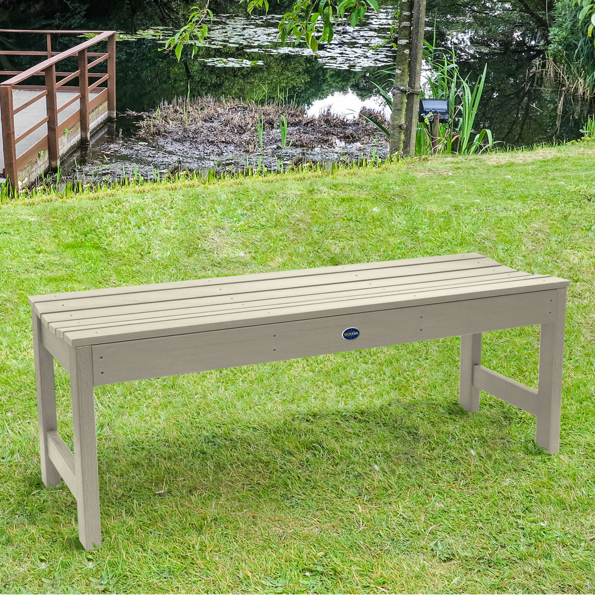 Sequoia Professional Blue Ridge Backless Bench 4ft.