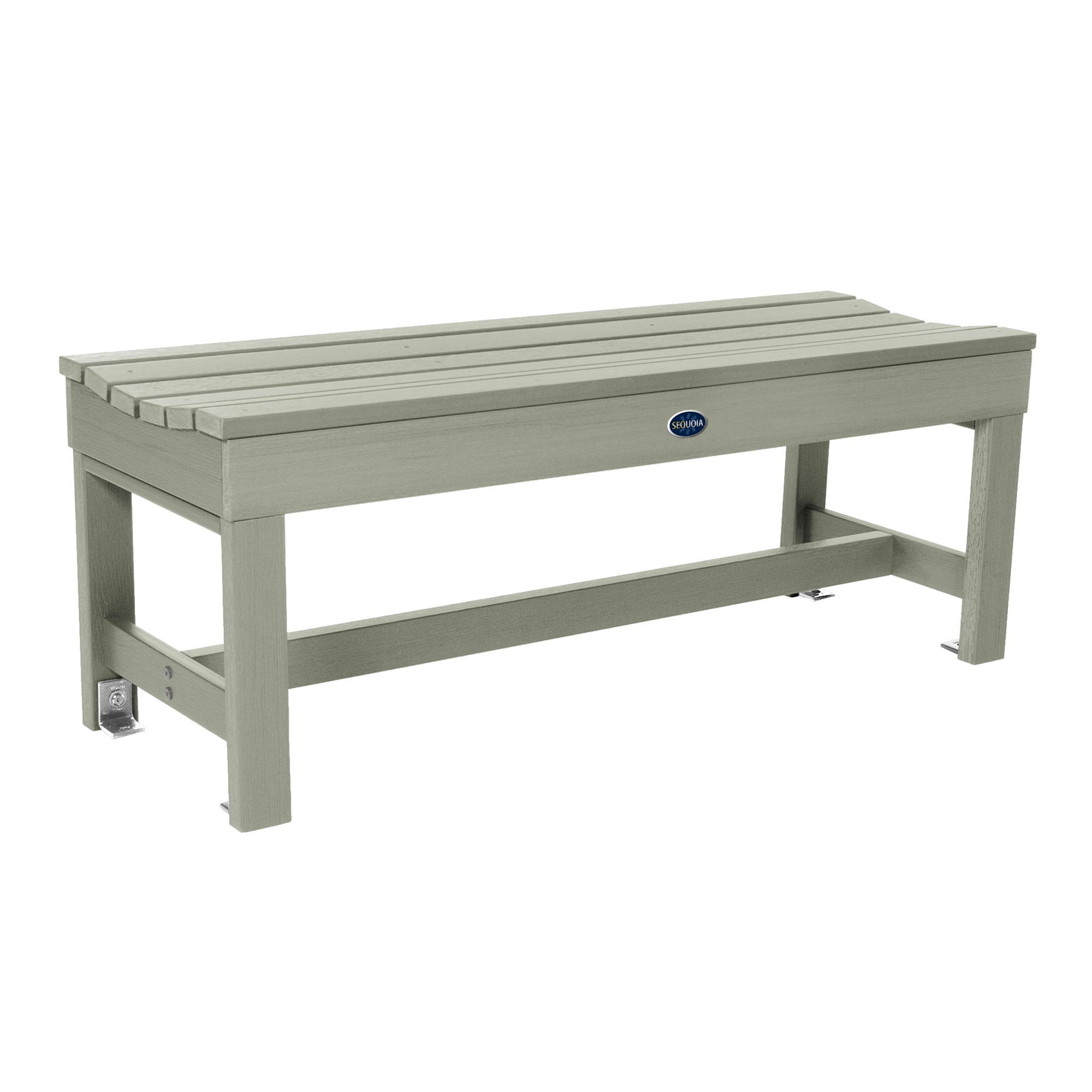 Sequoia Professional Blue Ridge Commercial Grade Backless Bench 4ft.