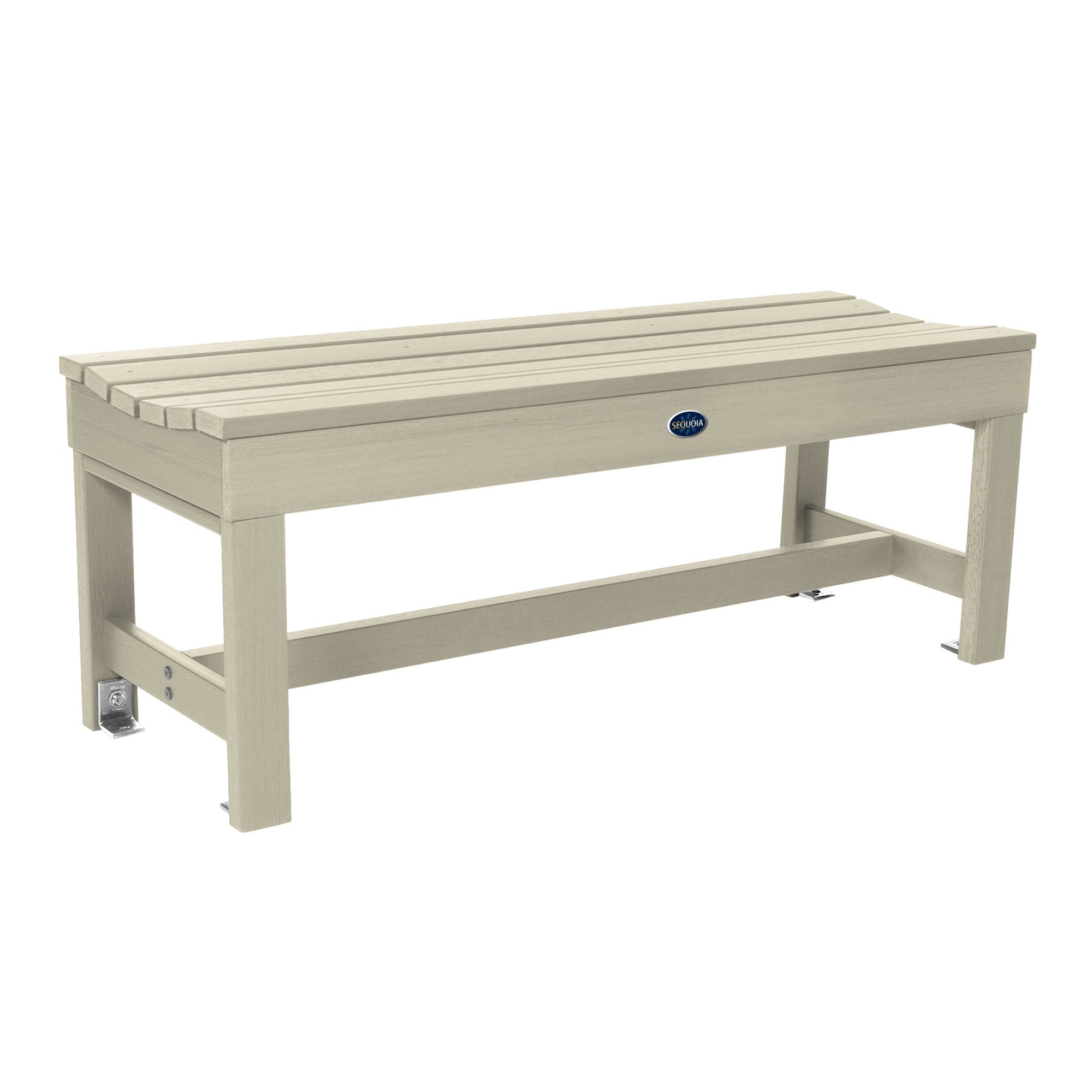 Sequoia Professional Blue Ridge Commercial Grade Backless Bench 4ft.