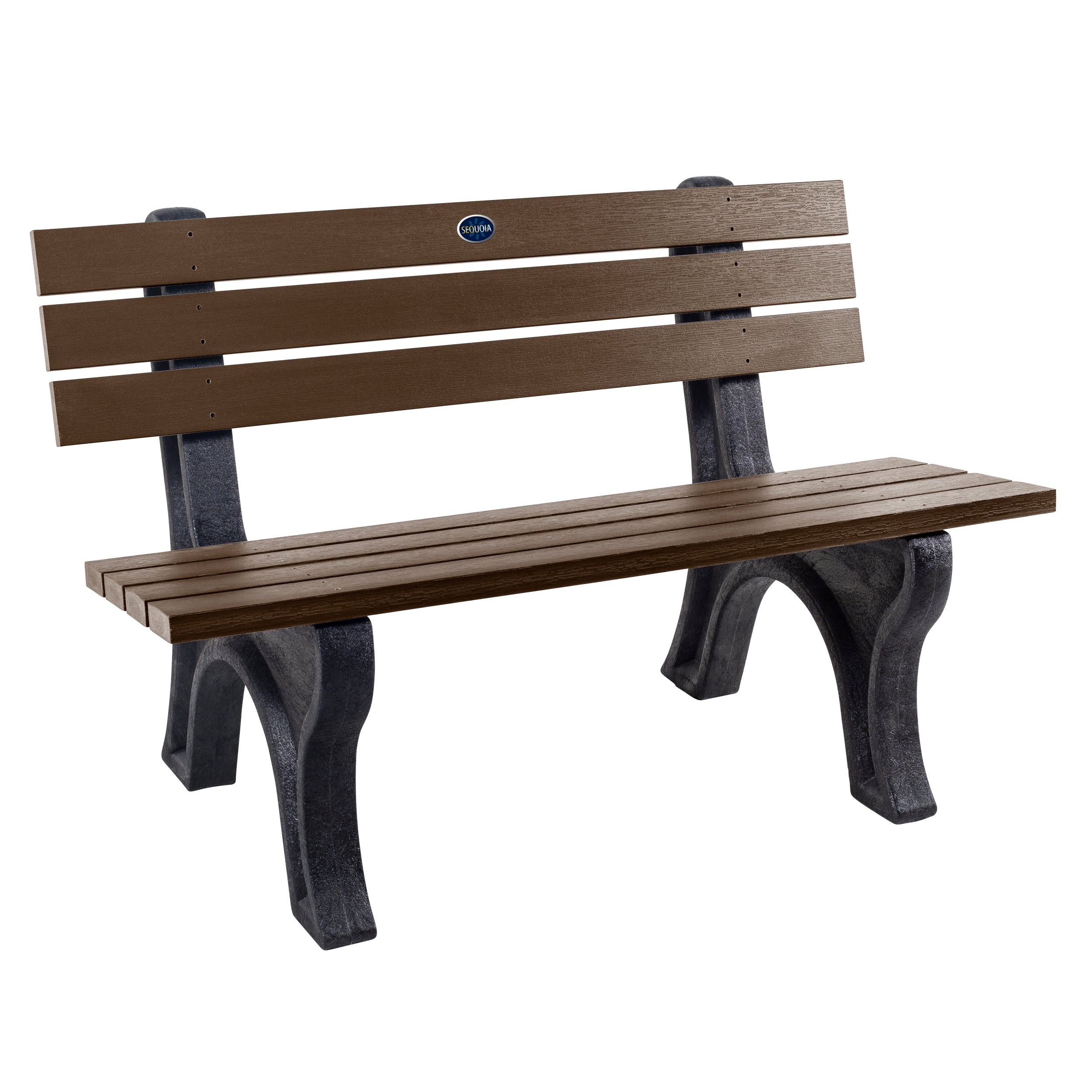 Sequoia Professional Aurora Traditional Park Bench 4ft.