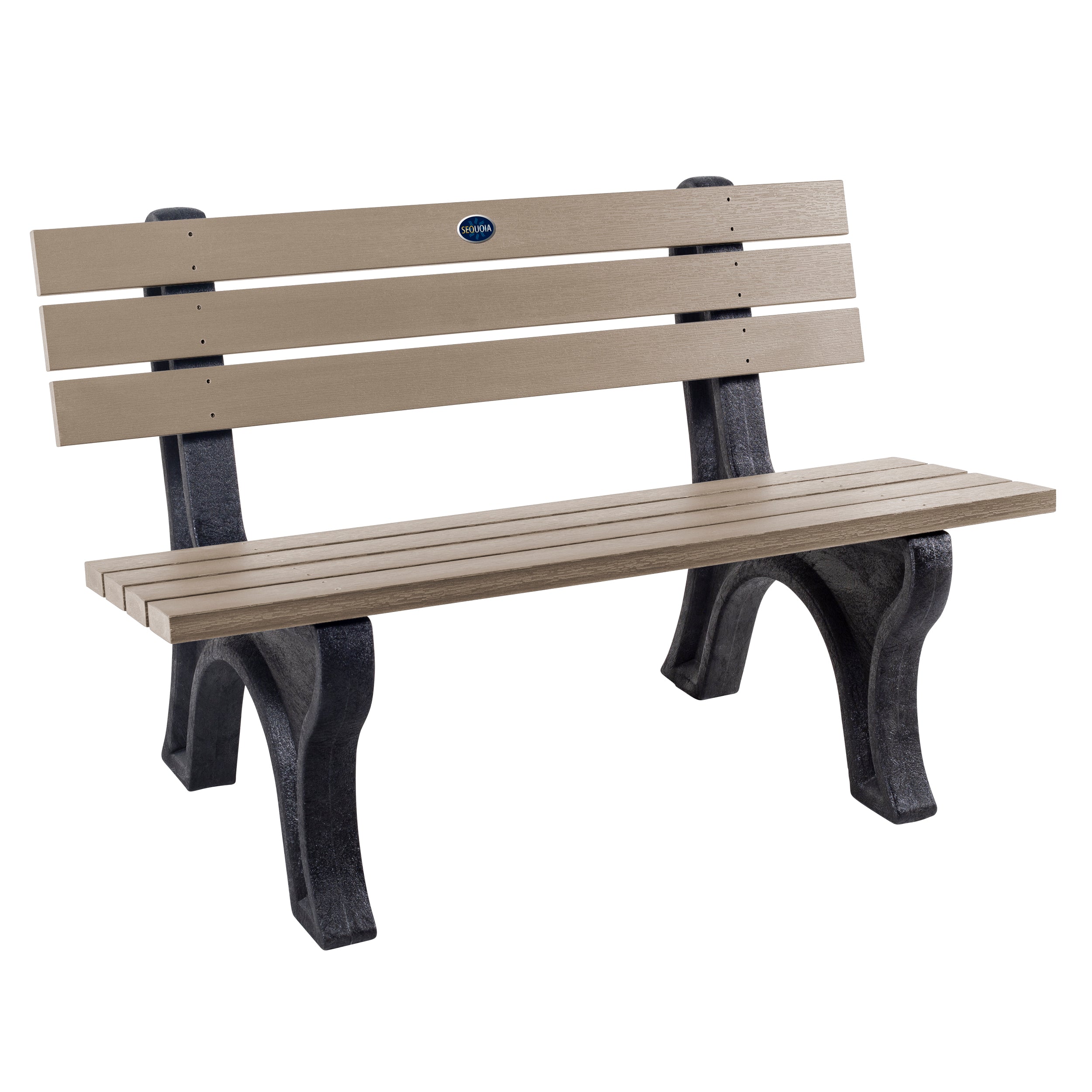 Sequoia Professional Aurora Traditional Park Bench 4ft.