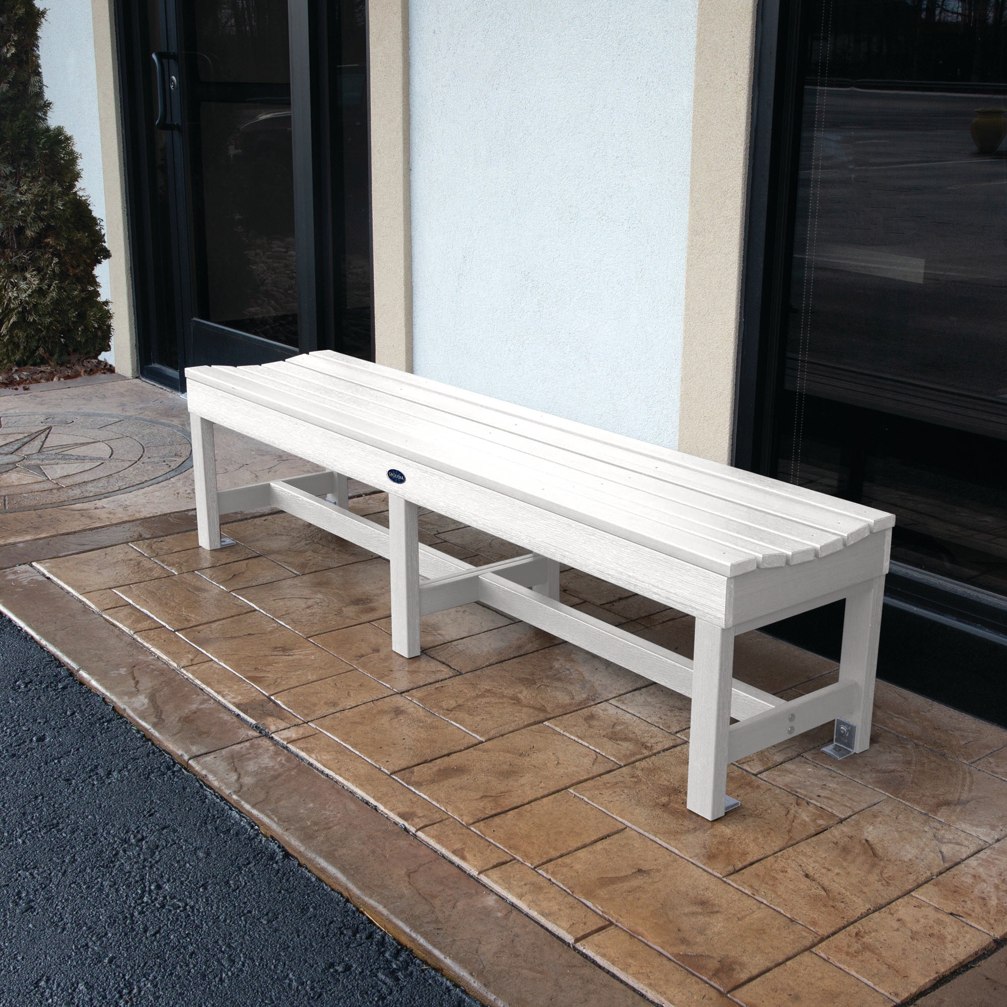 Sequoia Professional Blue Ridge Commercial Grade Backless Bench 6ft.