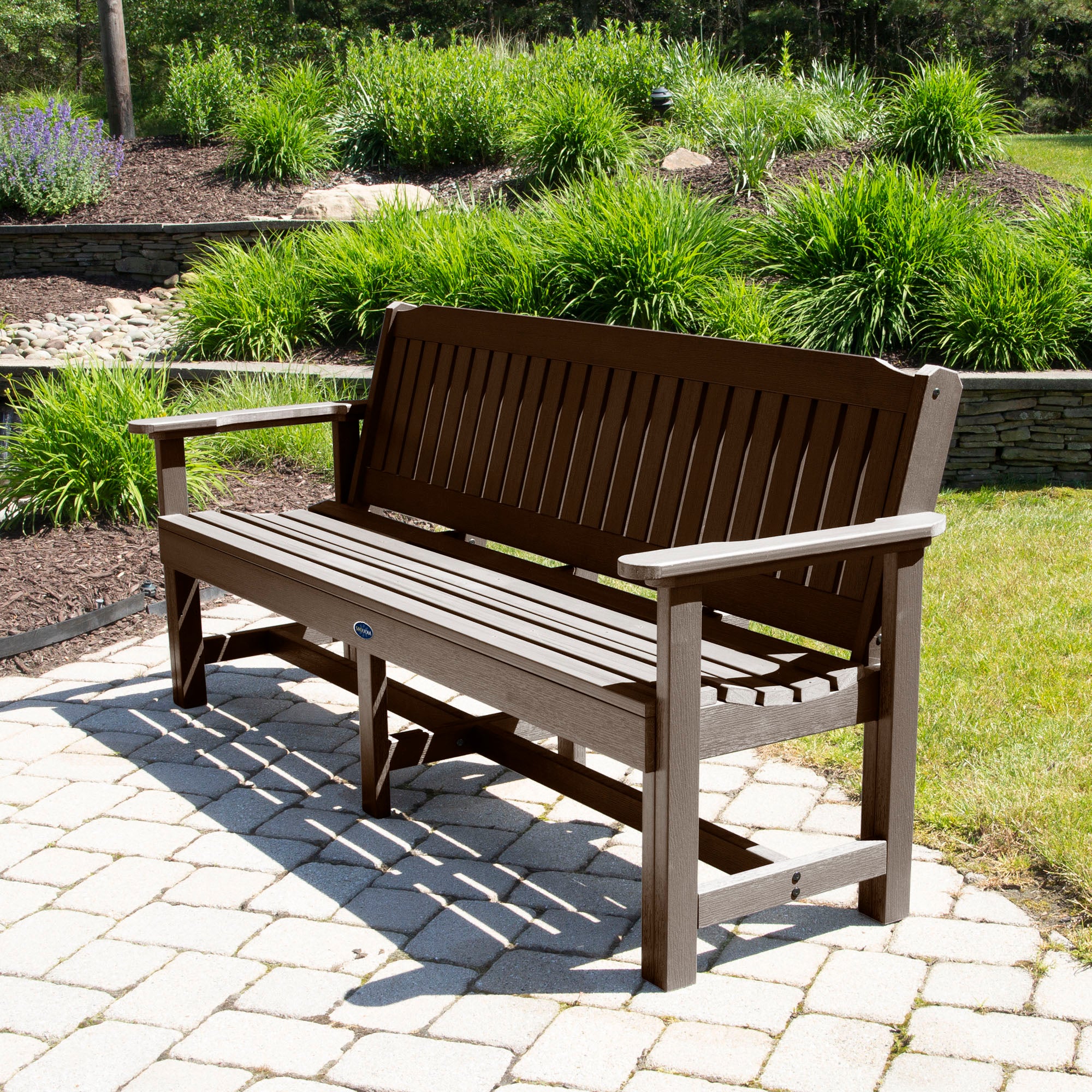 Sequoia Professional Blue Ridge Commercial Garden Bench 6ft.