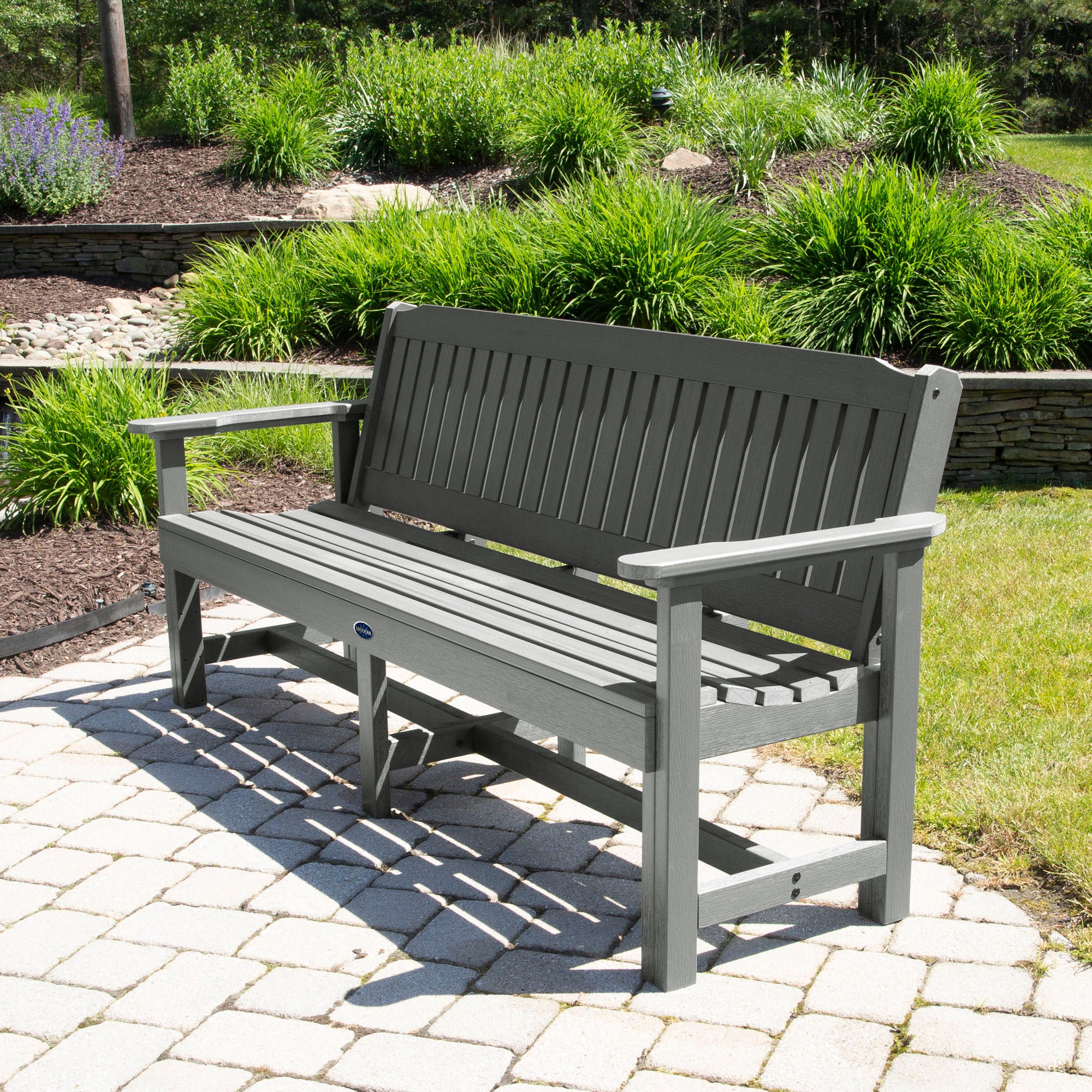 Sequoia Professional Blue Ridge Commercial Garden Bench 6ft.