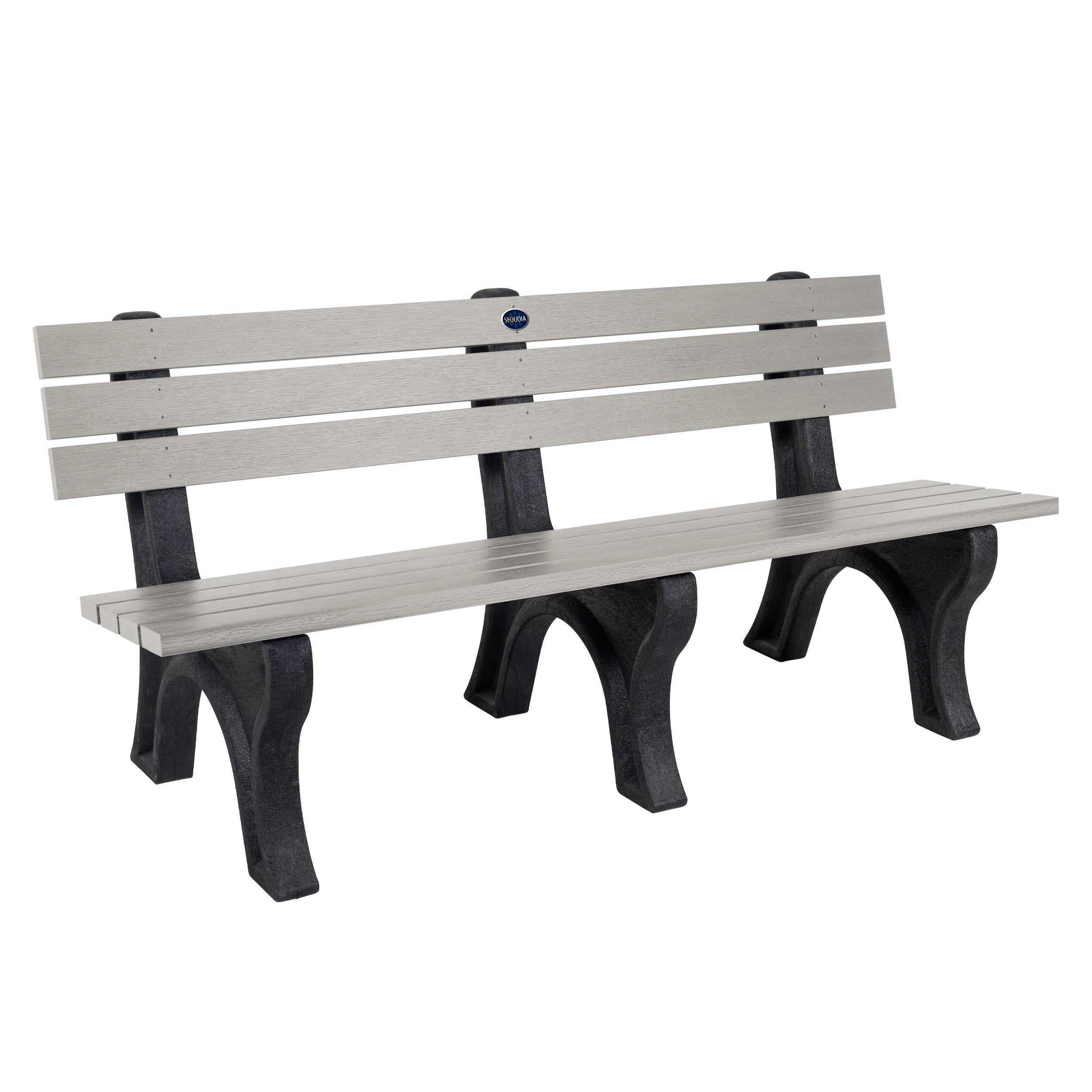 Sequoia Professional Aurora Traditional Park Bench 6ft.