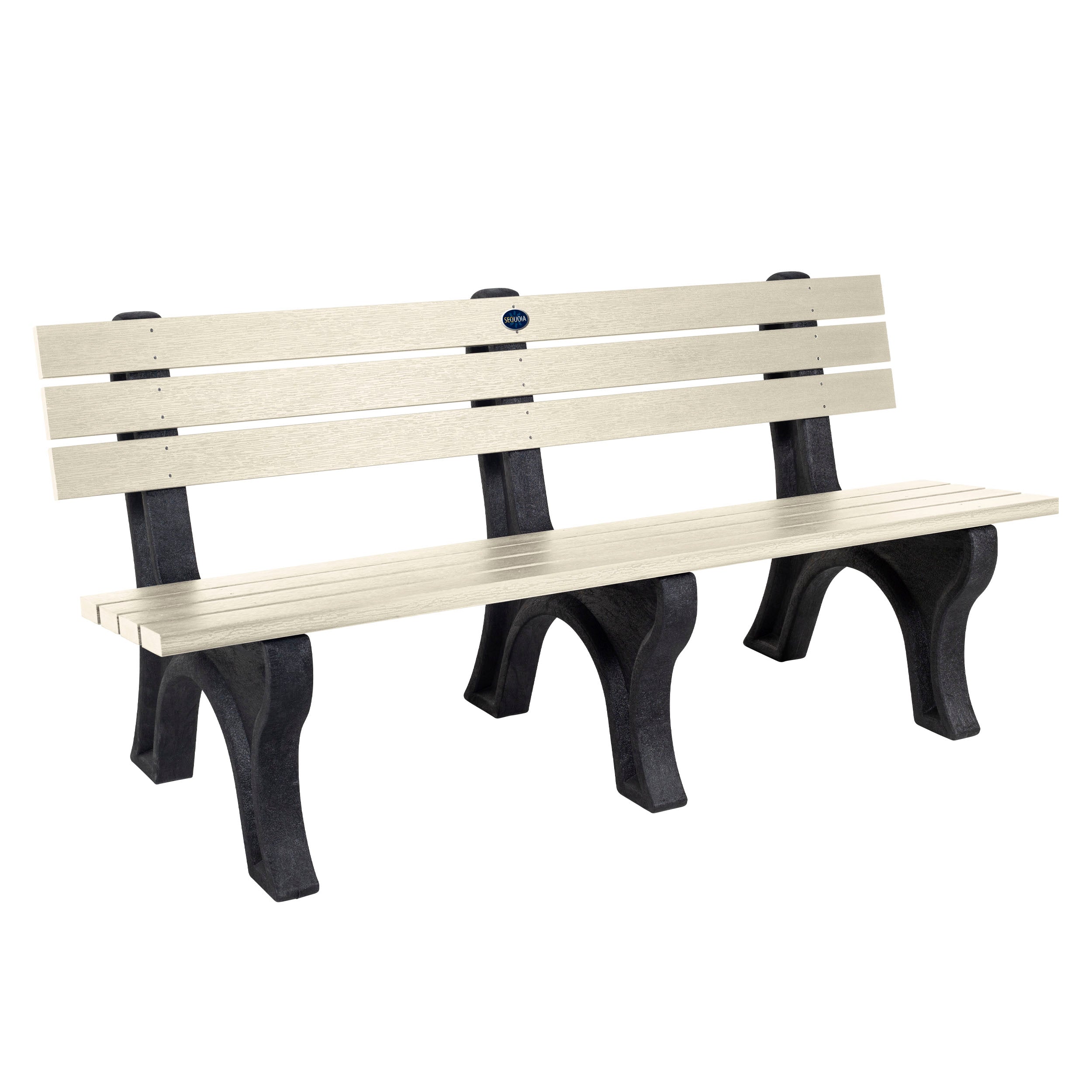 Sequoia Professional Aurora Traditional Park Bench 6ft.