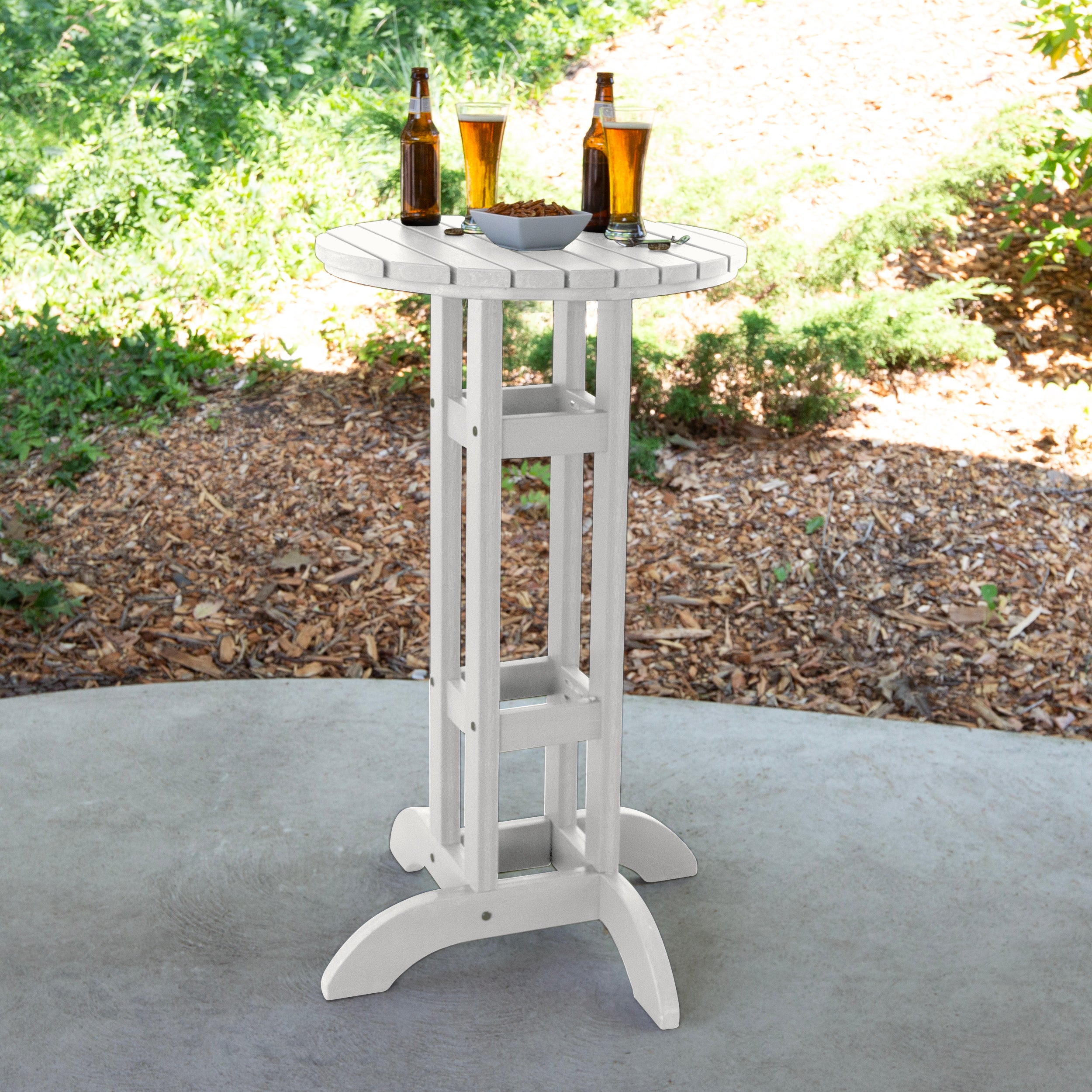 Sequoia Professional Homestead 24" Diameter Bistro Table Bar Height