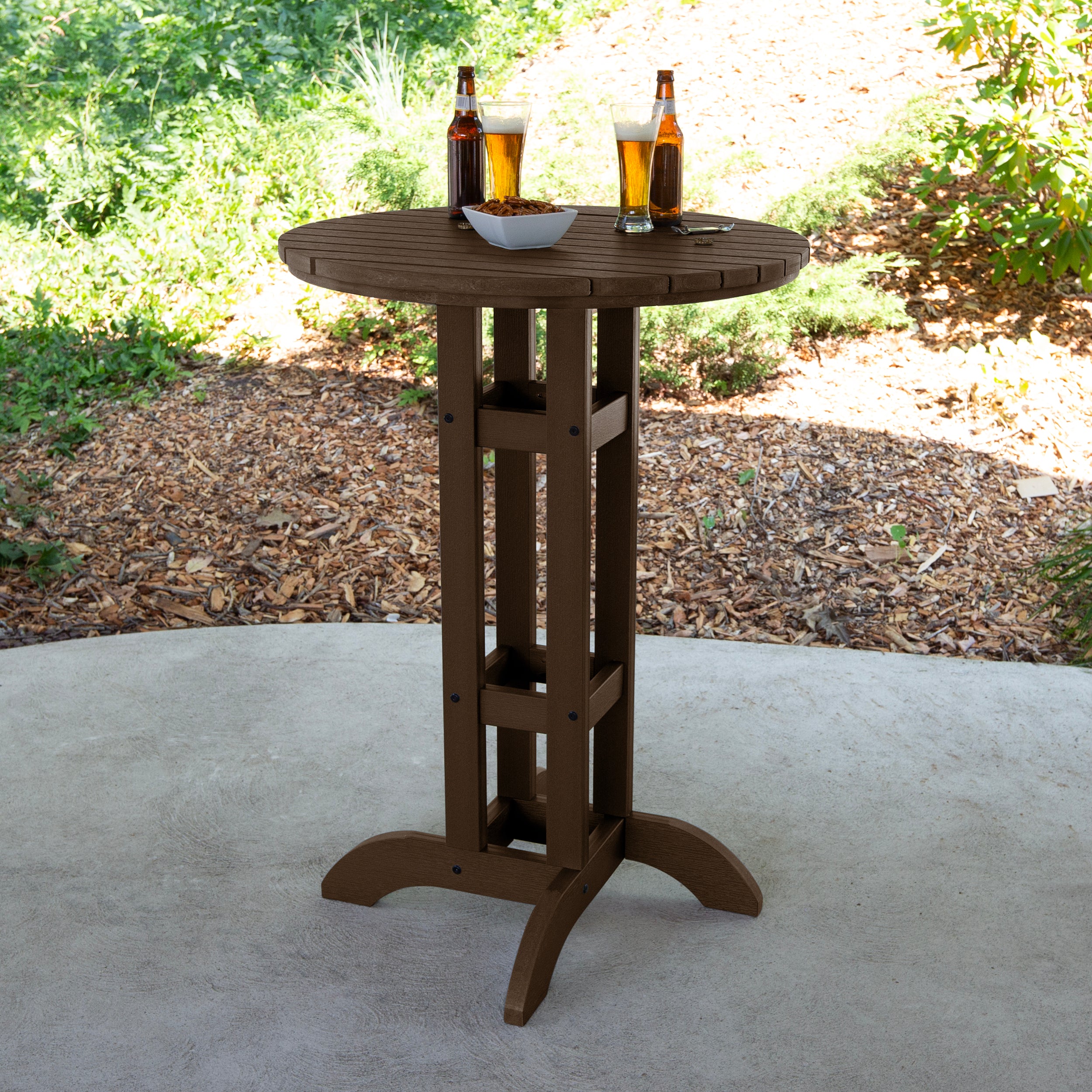 Sequoia Professional Homestead 30" Diameter Bistro Table Bar Height