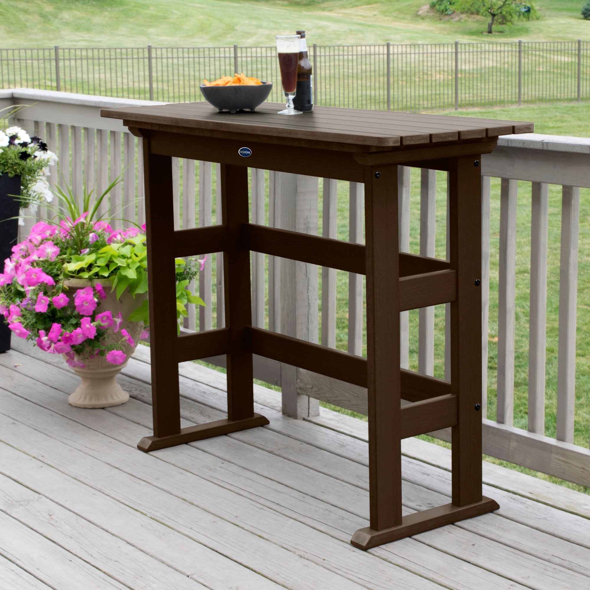 Sequoia Professional Blue Ridge Balcony Table Bar Height