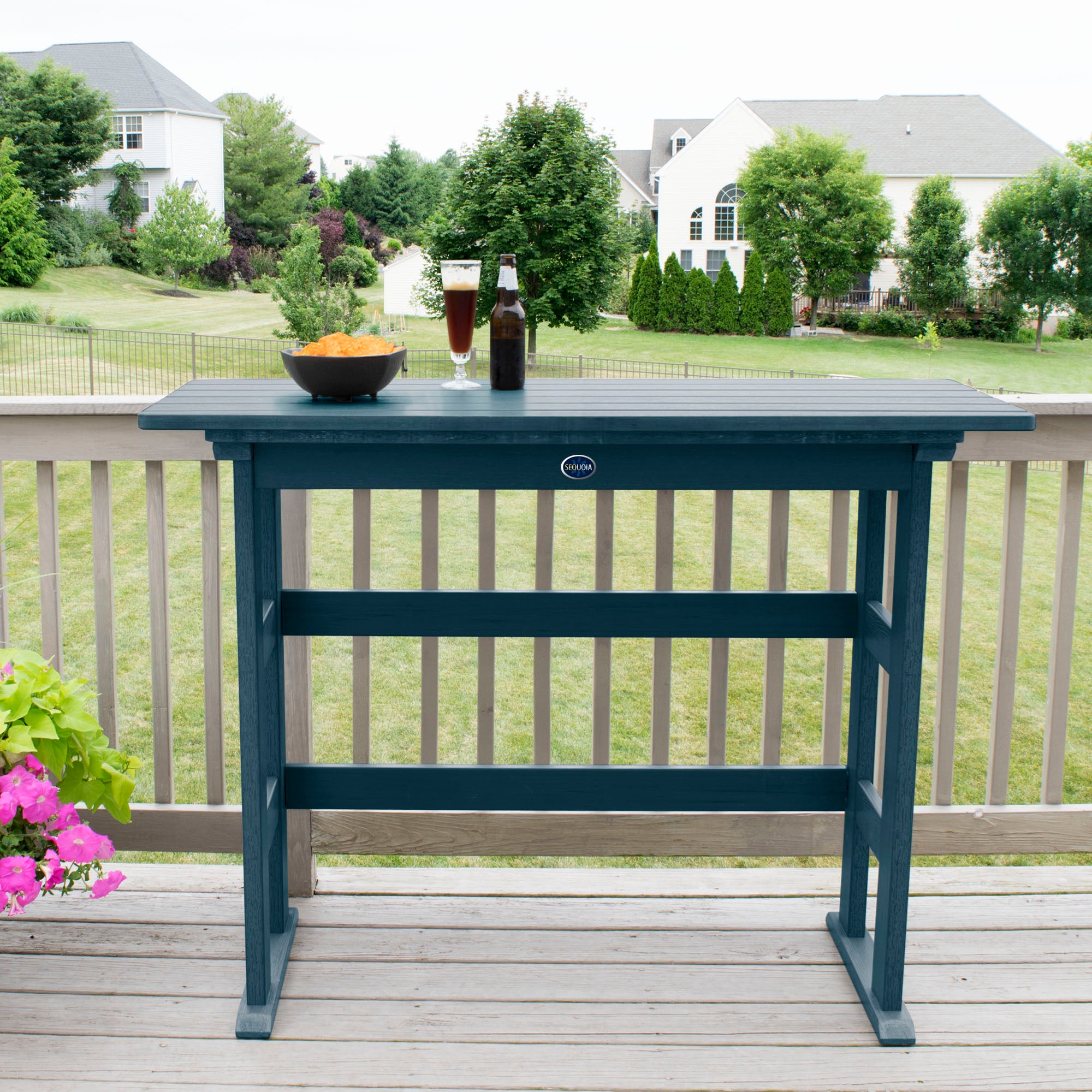 Sequoia Professional Blue Ridge Balcony Table Bar Height