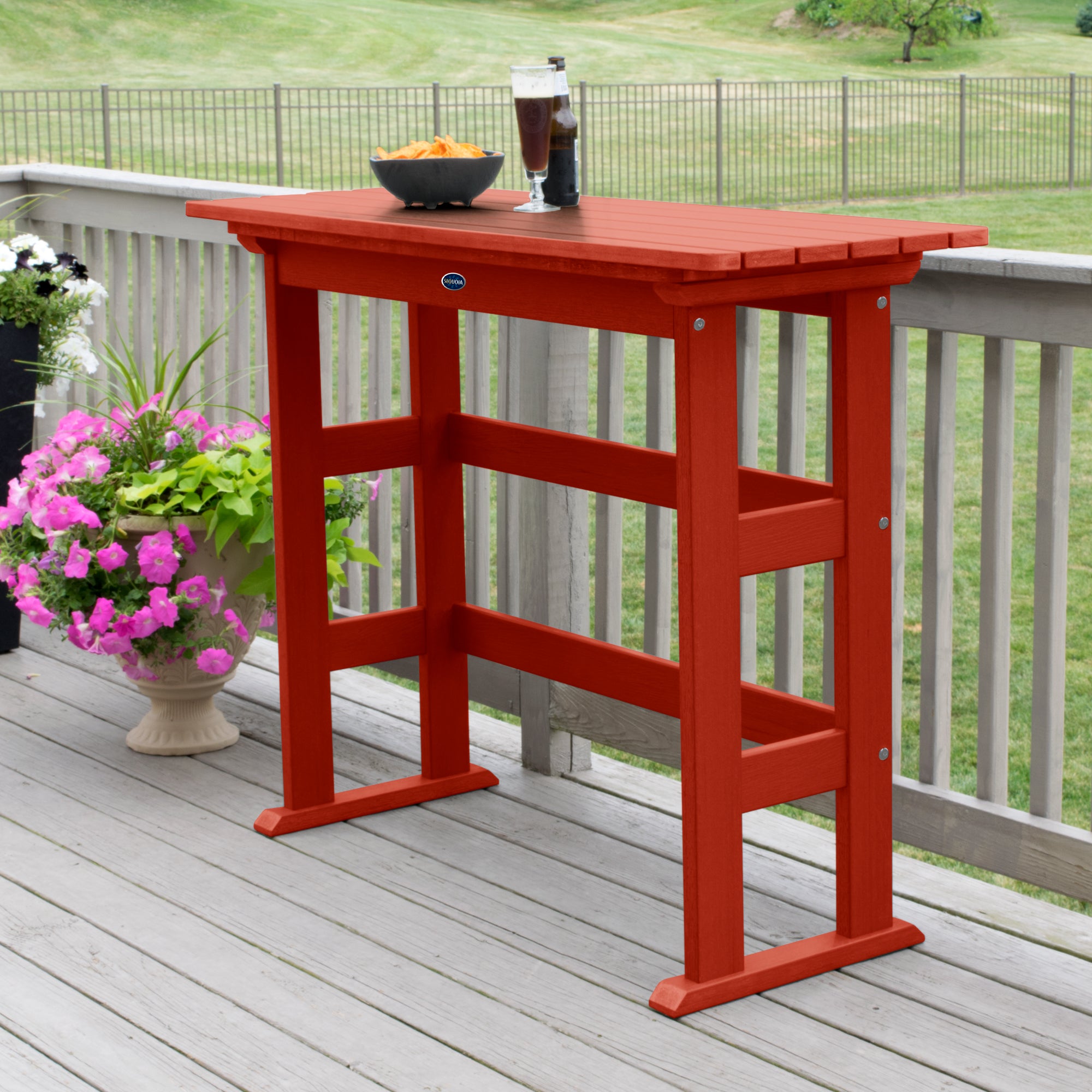 Sequoia Professional Blue Ridge Balcony Table Bar Height