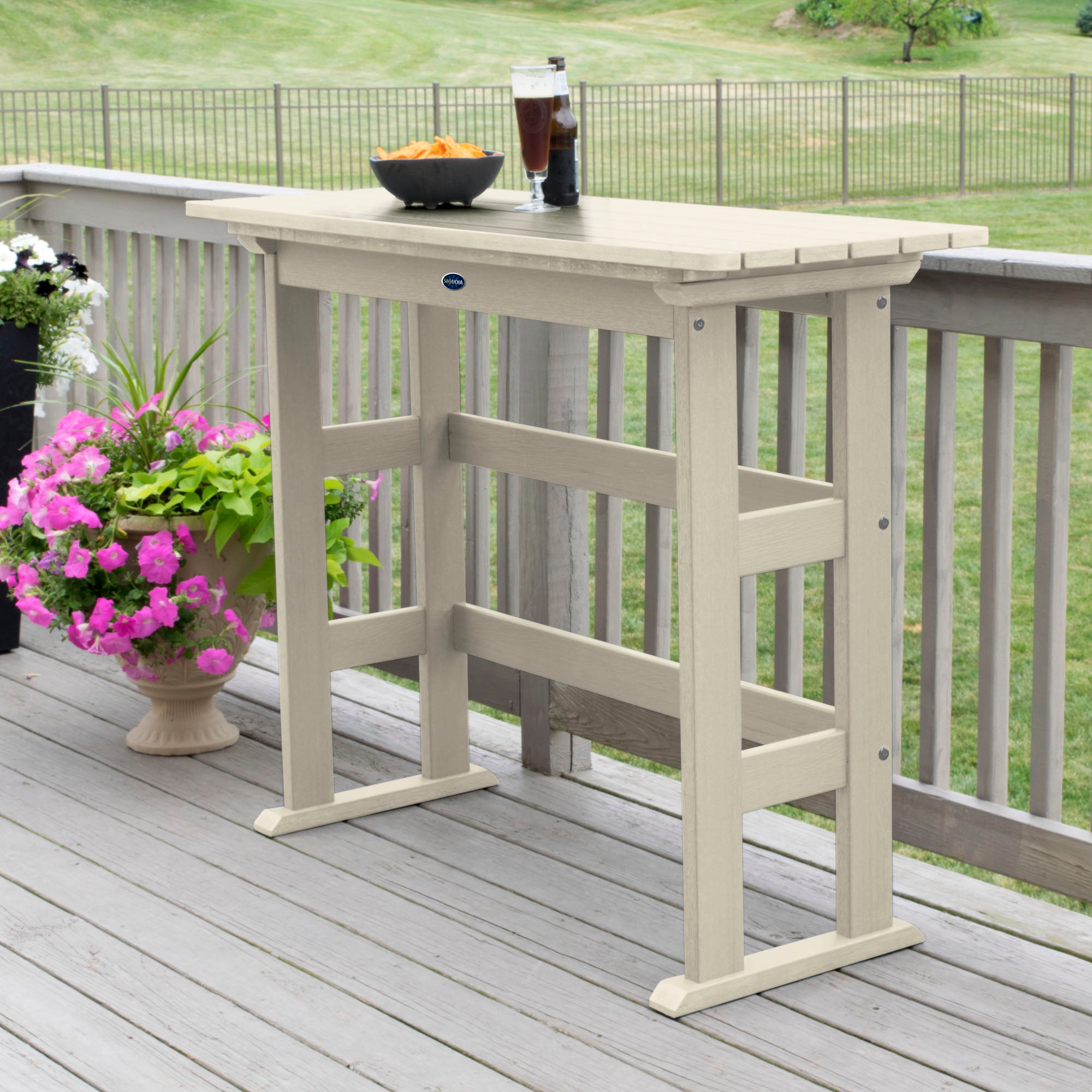 Sequoia Professional Blue Ridge Balcony Table Bar Height