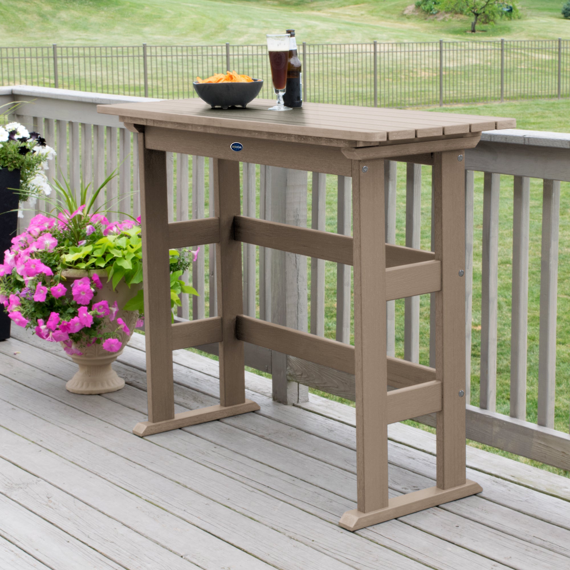 Sequoia Professional Blue Ridge Balcony Table Bar Height