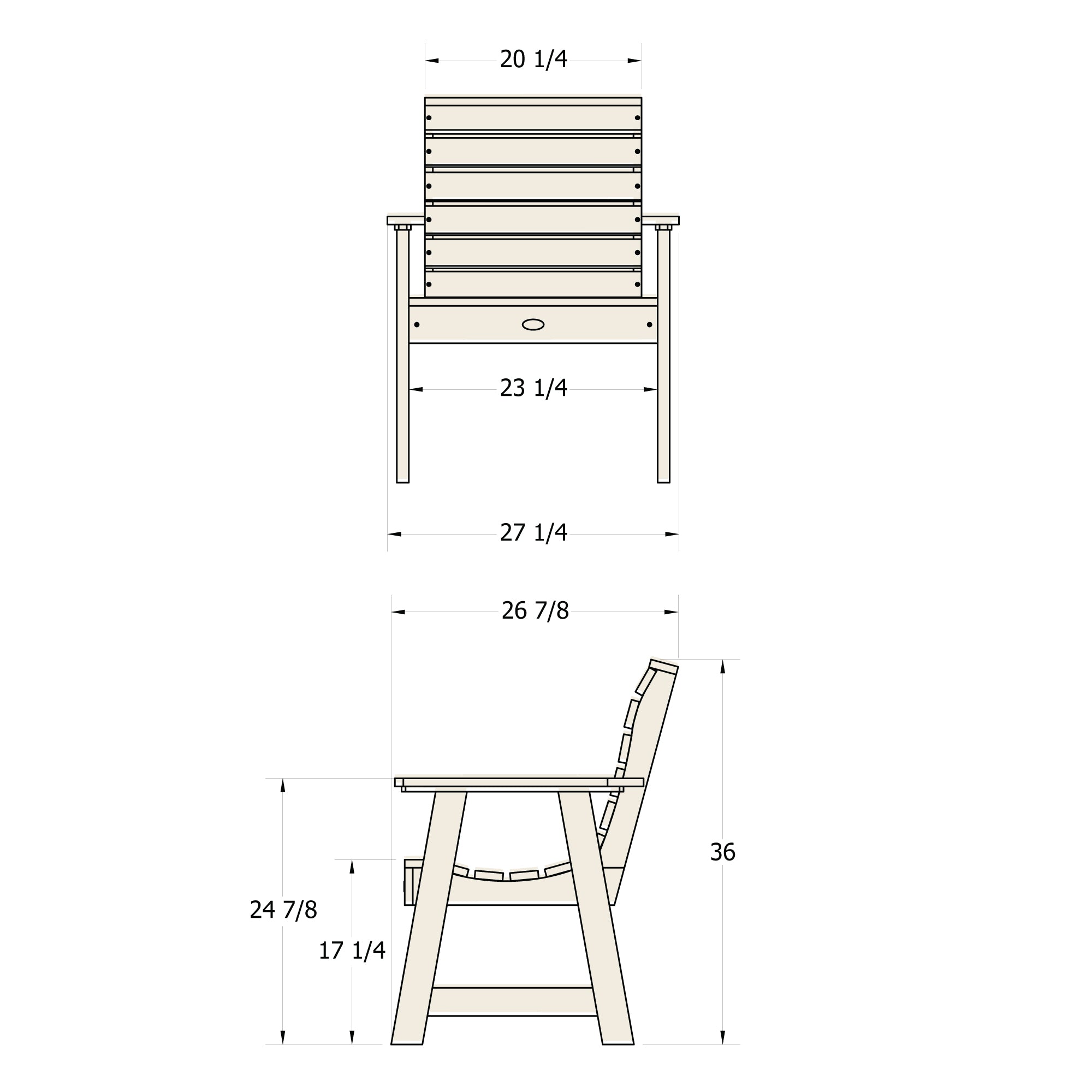 Sequoia Professional Sunrise Coast Garden Chair