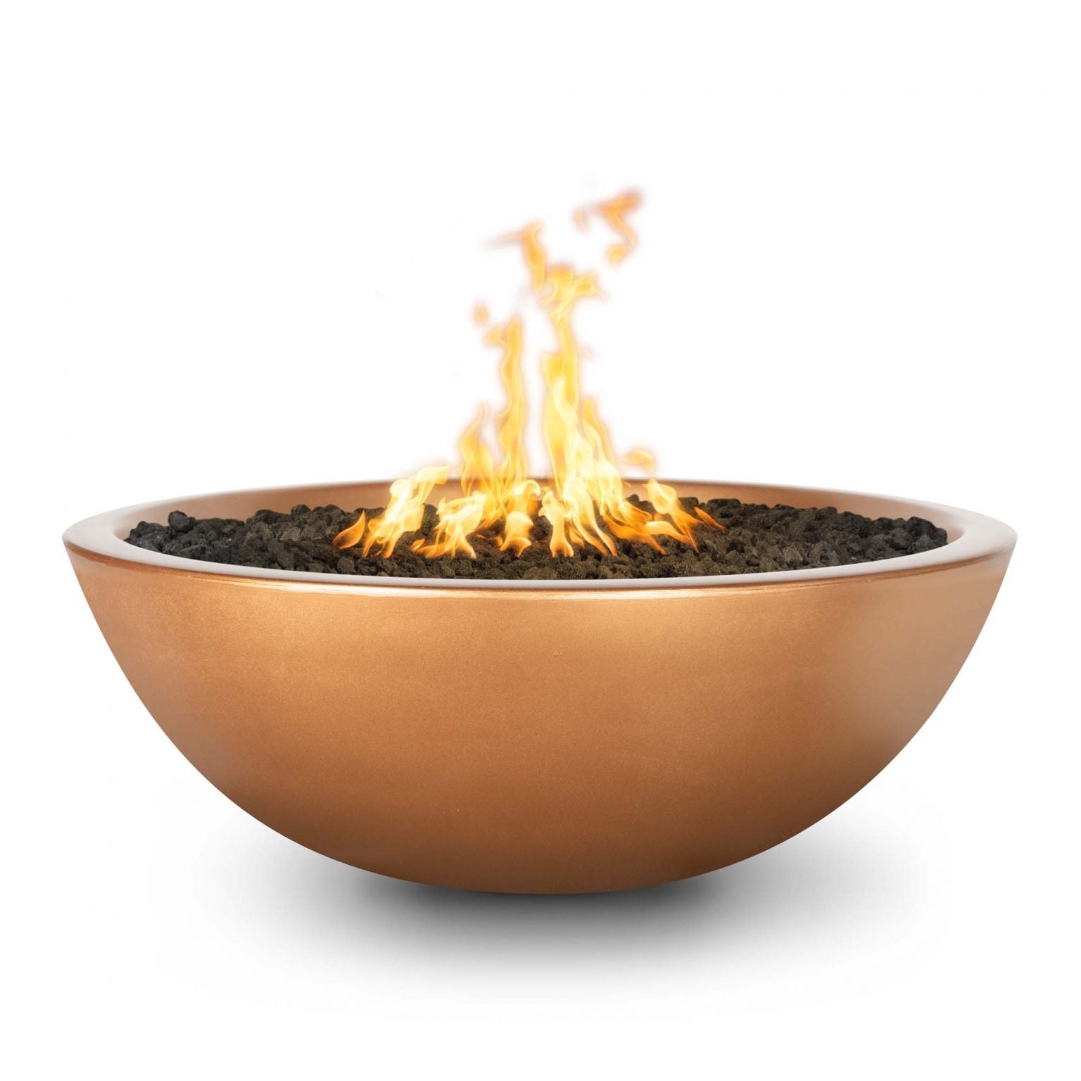 The Outdoor Plus Sedona Narrow Ledge Fire Pit - GFRC Concrete