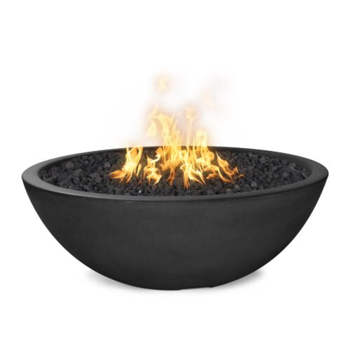 The Outdoor Plus Sedona Narrow Ledge Fire Pit - GFRC Concrete