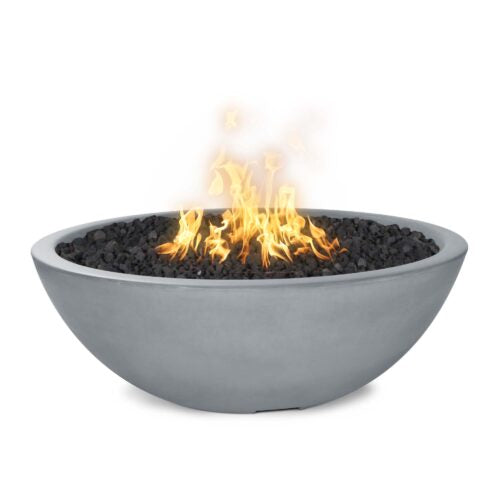 The Outdoor Plus Sedona Narrow Ledge Fire Pit - GFRC Concrete