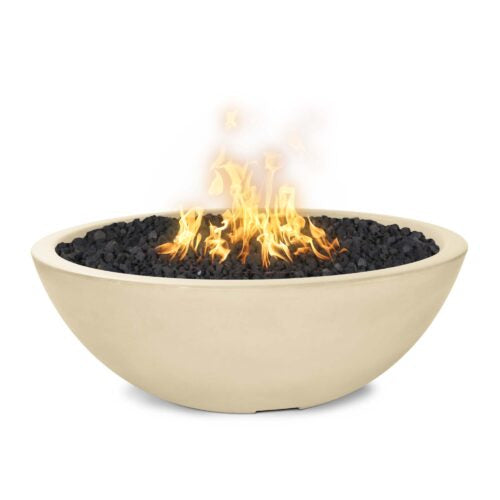 The Outdoor Plus Sedona Narrow Ledge Fire Pit - GFRC Concrete