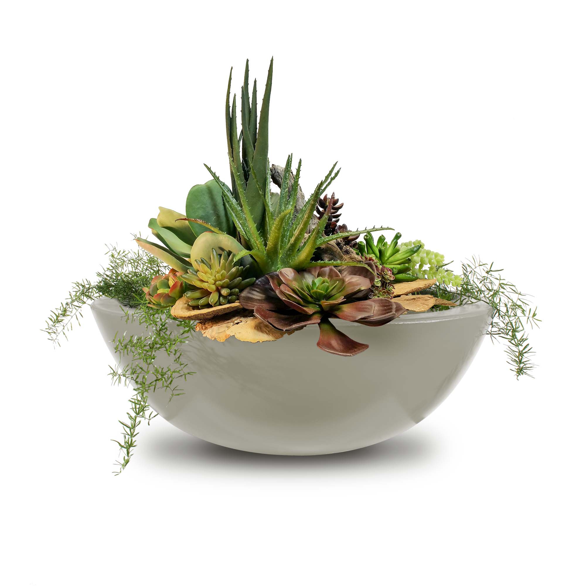 The Outdoor Plus Sedona Planter Bowl - GFRC Concrete