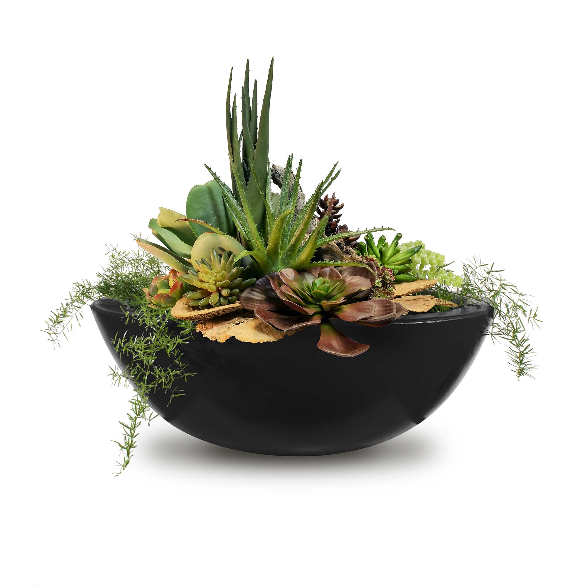 The Outdoor Plus Sedona Planter Bowl - GFRC Concrete