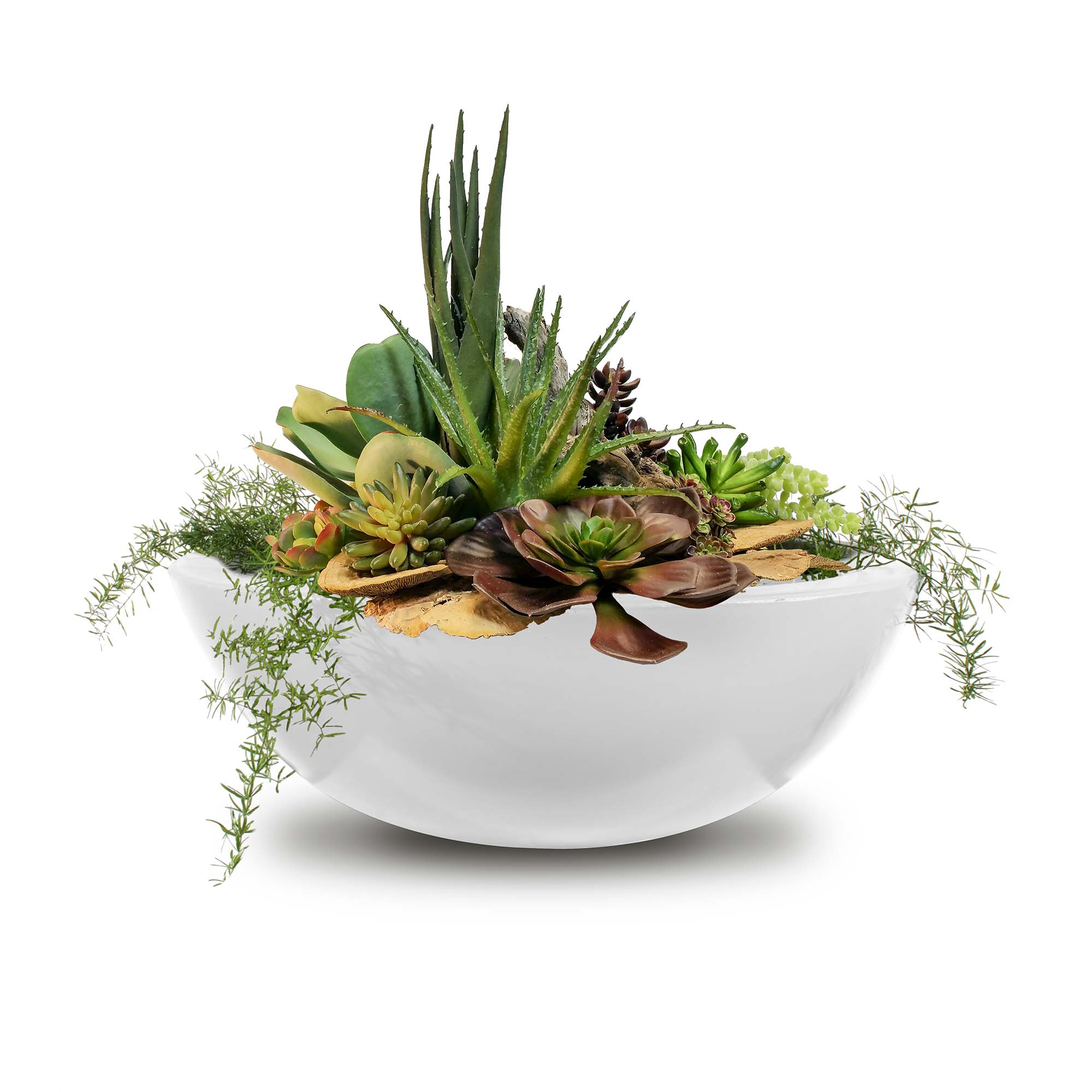 The Outdoor Plus Sedona Planter Bowl - GFRC Concrete