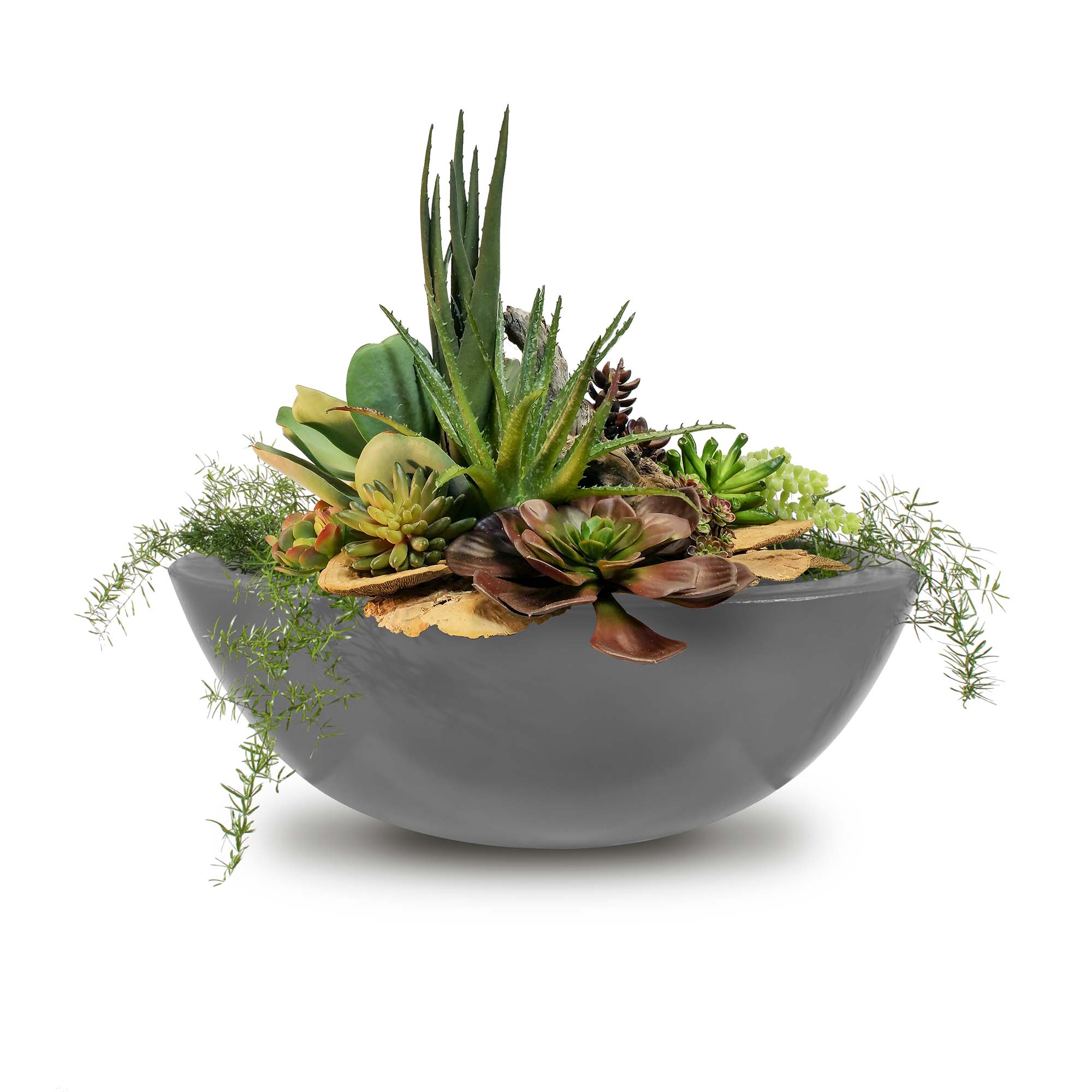 The Outdoor Plus Sedona Planter Bowl - GFRC Concrete