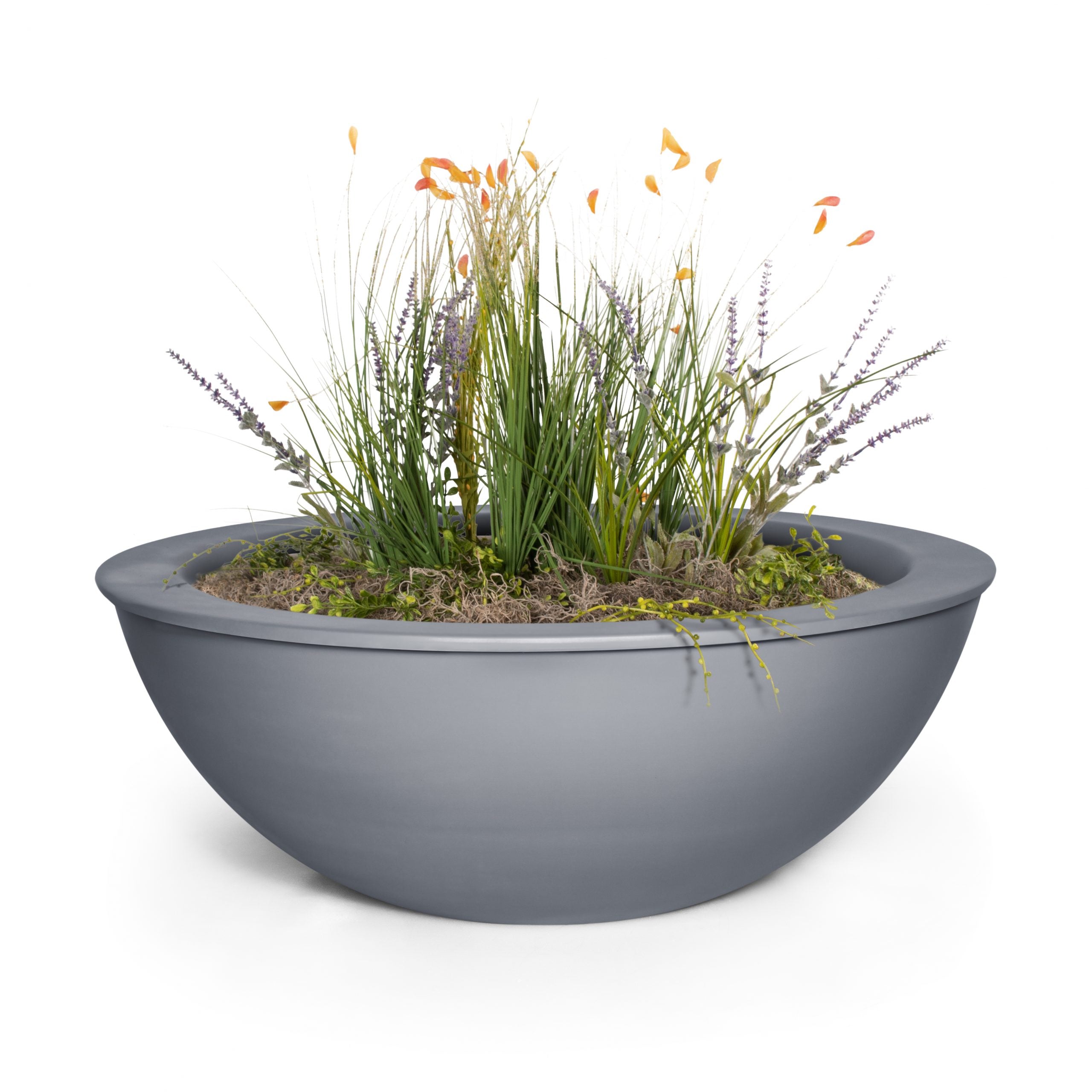 The Outdoor Plus Sedona Planter Bowl - Metal Powder Coat