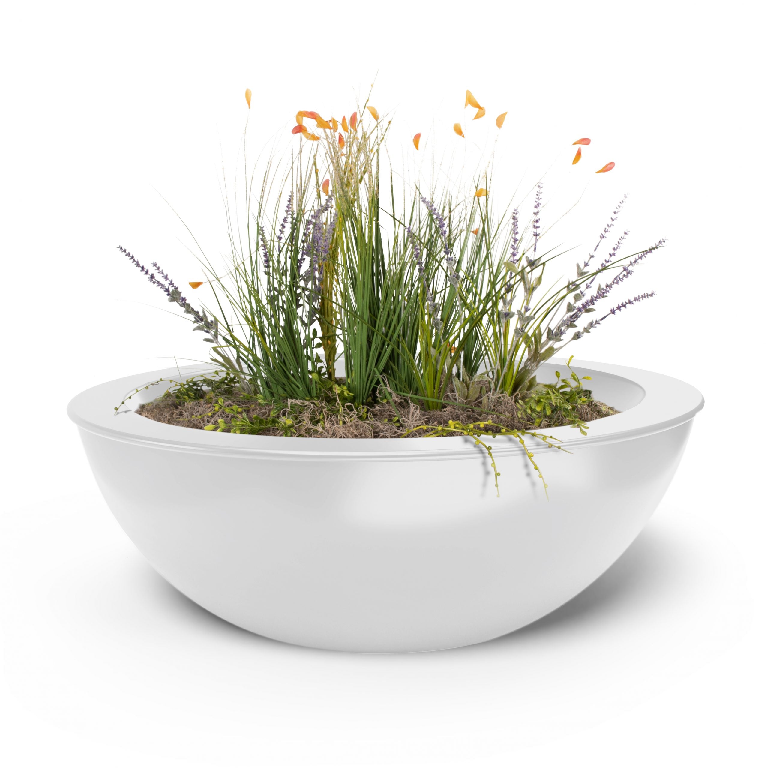 The Outdoor Plus Sedona Planter Bowl - Metal Powder Coat